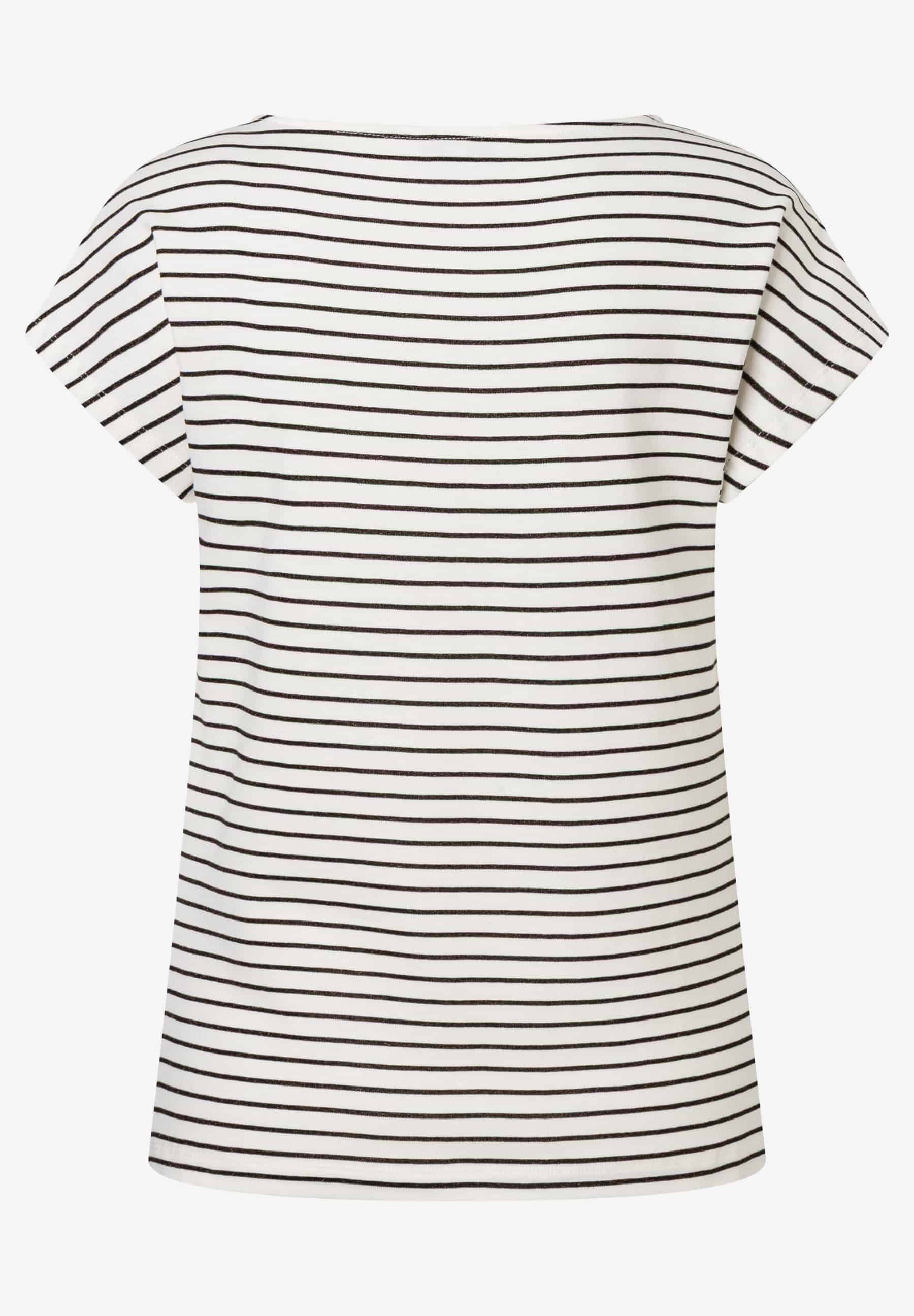 More & More Damen T-Shirts  Lurex Stri