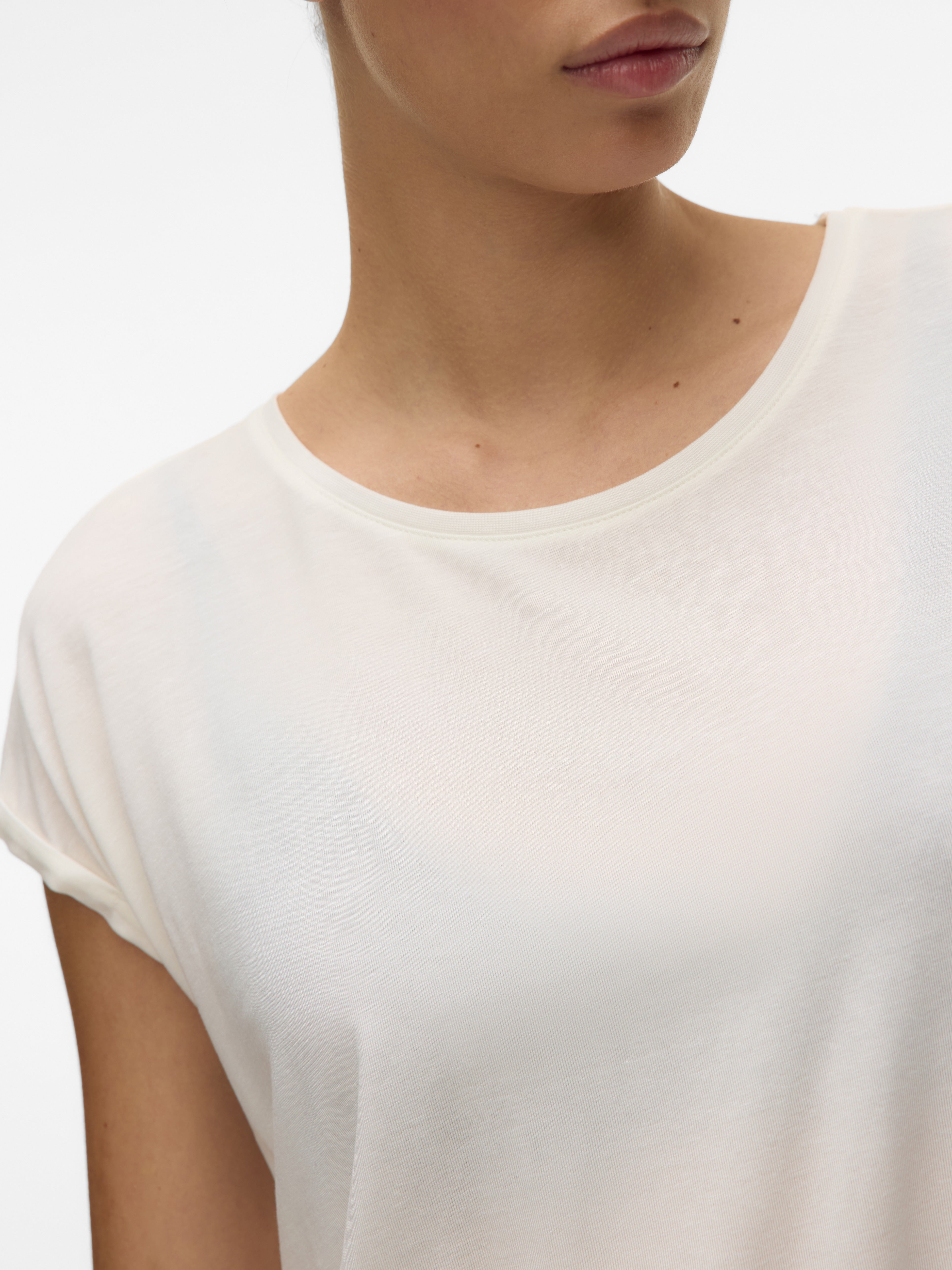 Vero Moda Damen T-Shirts Snow White