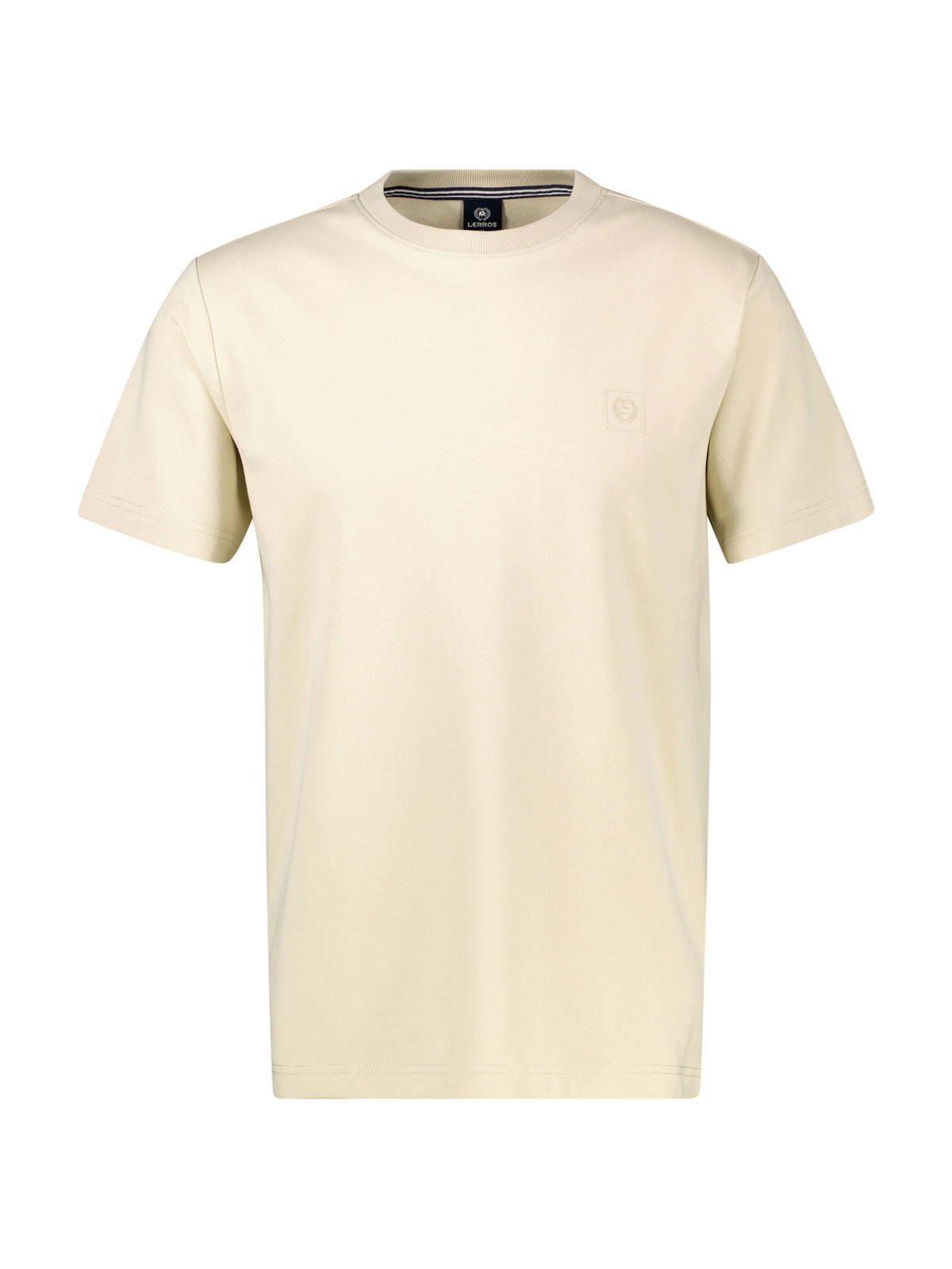 Lerros Herren T-Shirts kurz Foam White