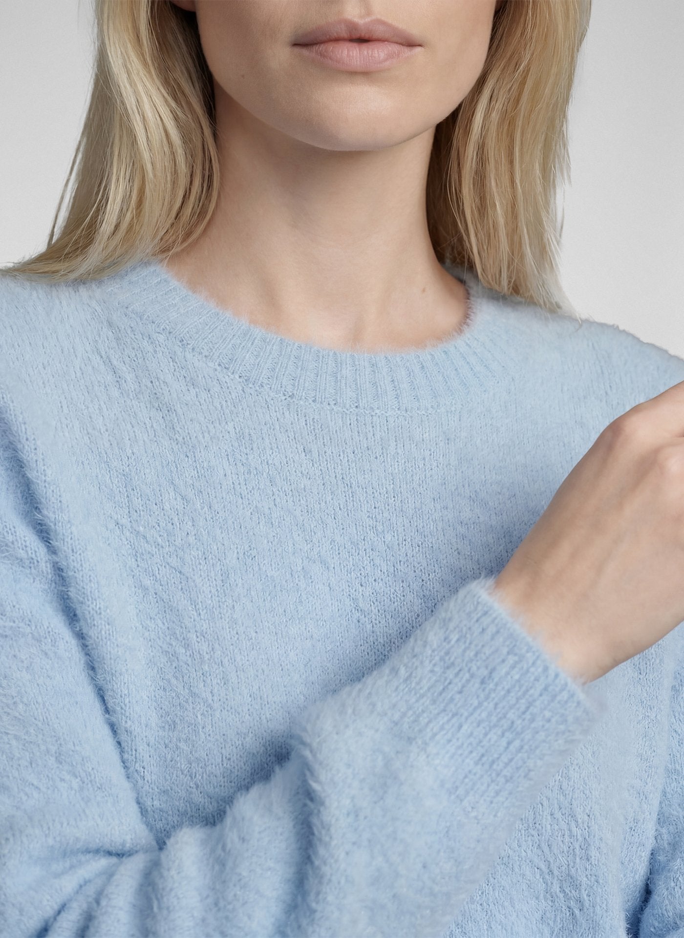 Rabe Damen Pullover Pastellblau