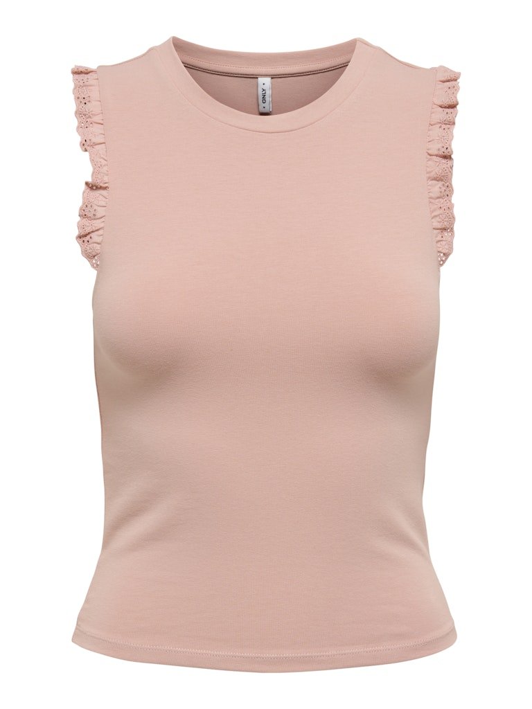 only Damen Tops Misty Rose
