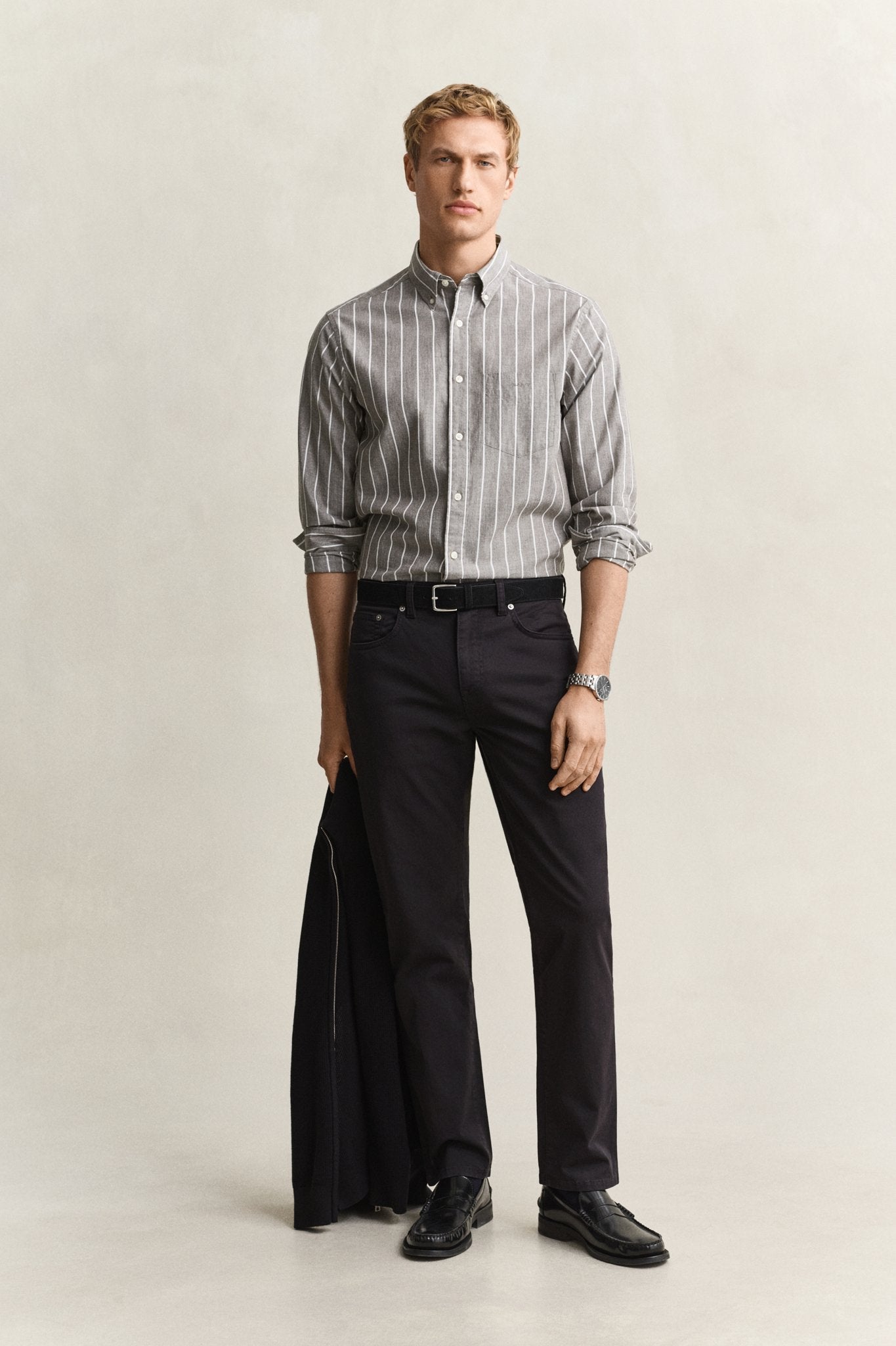 Gant Herren Hemden Brown Melan