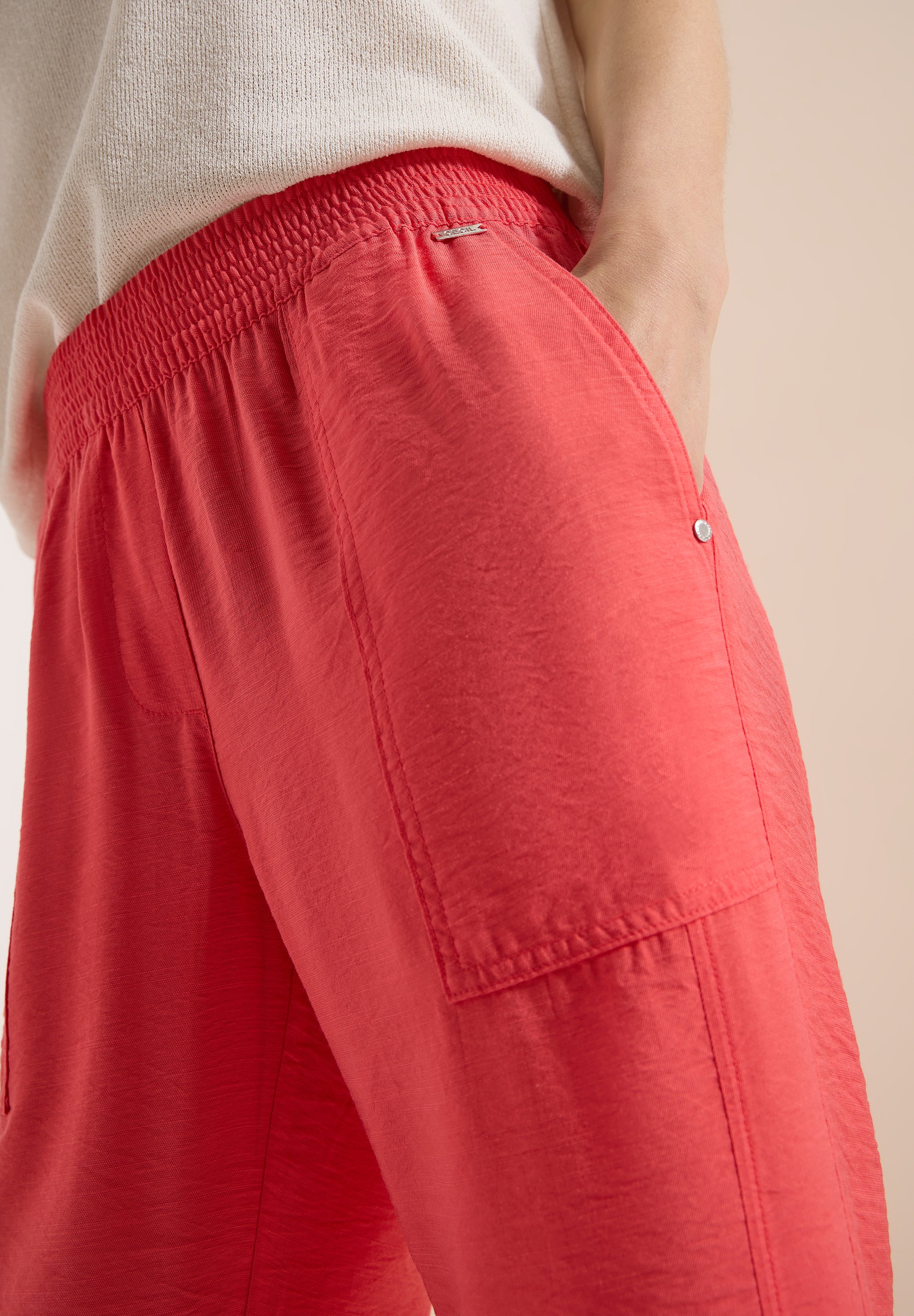 Cecil Damen Hosen Coral