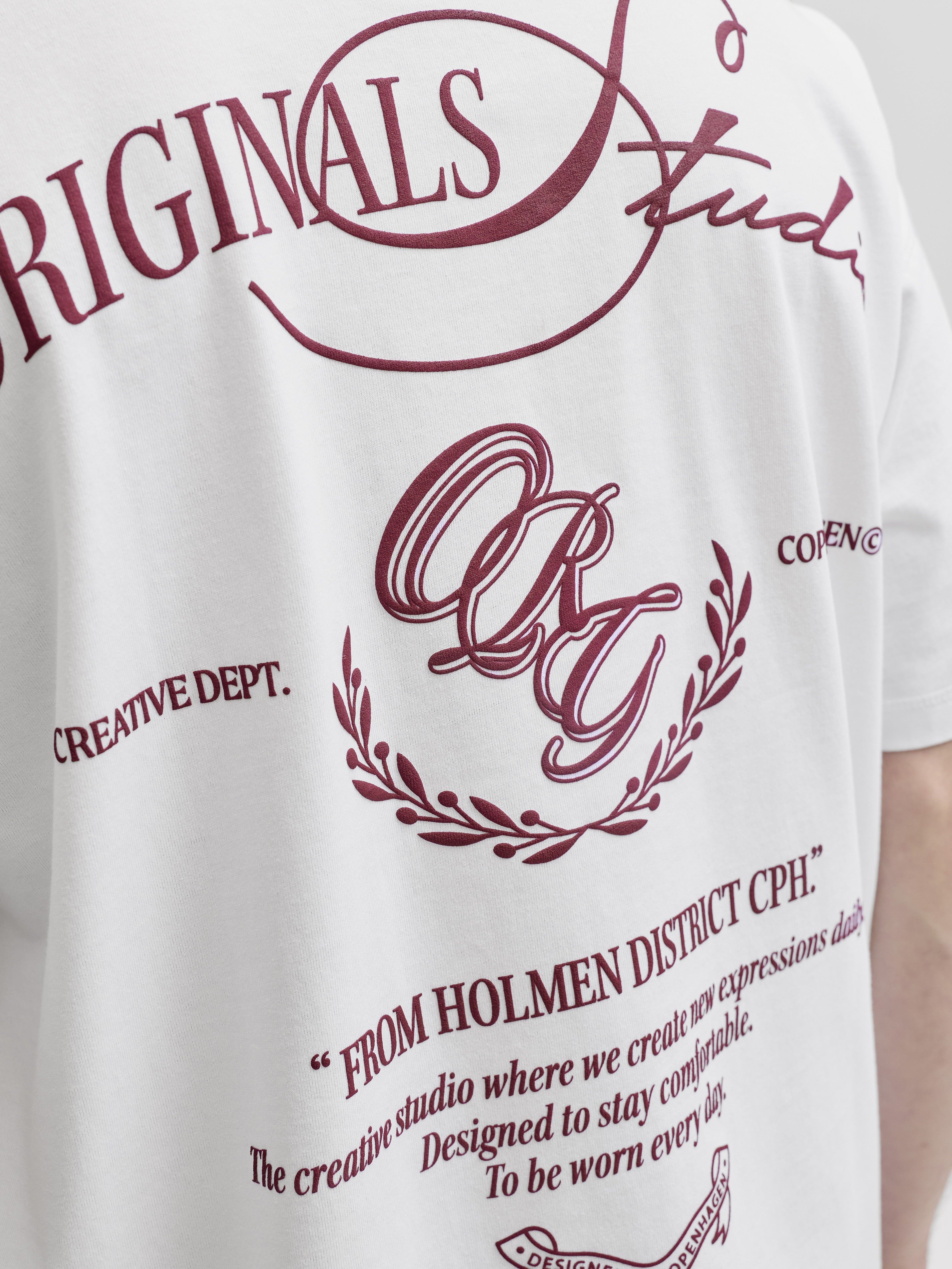 Jack & Jones Herren T-Shirts kurz Bright White