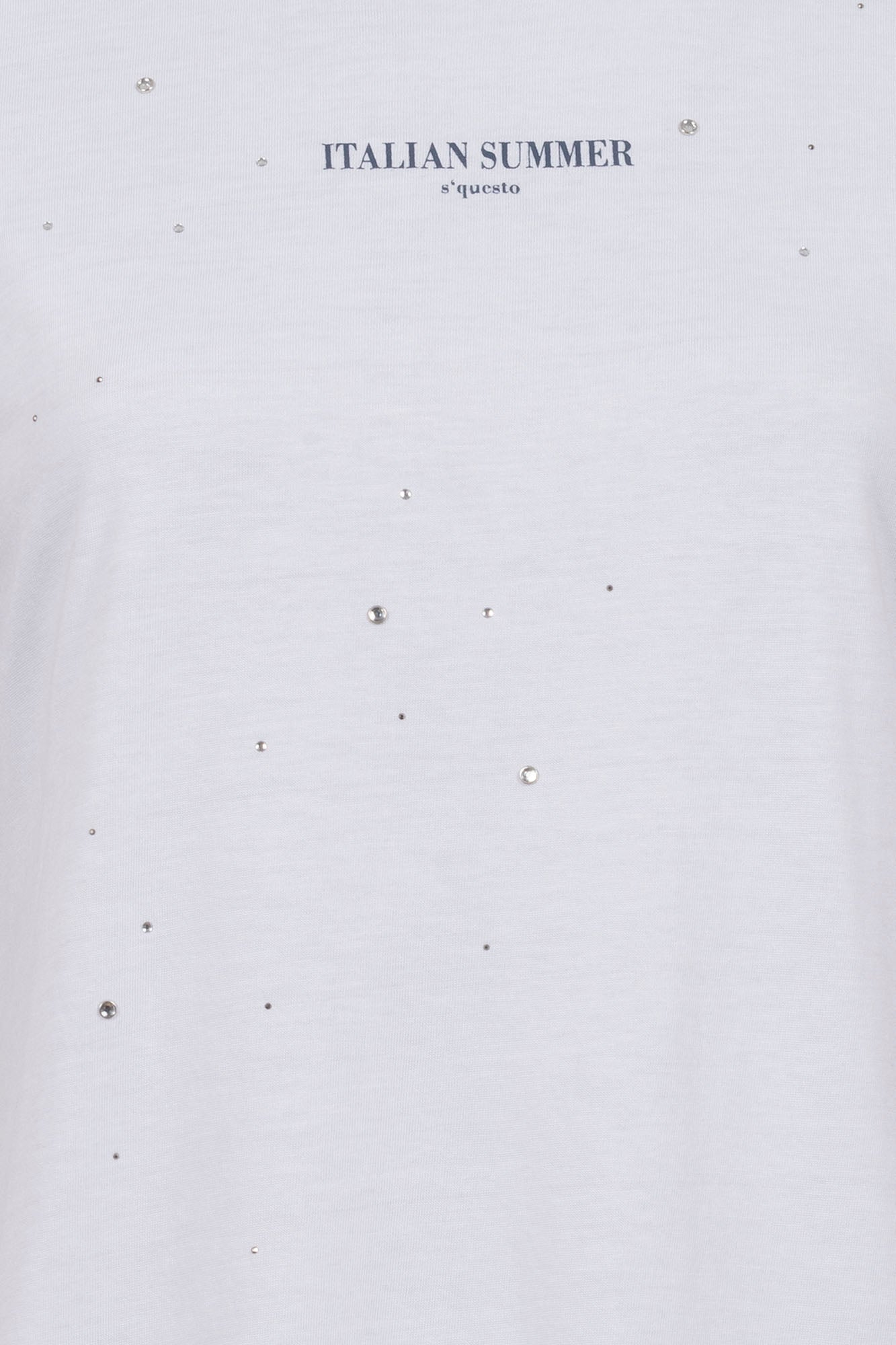 Soquesto Damen T-Shirts Weiß