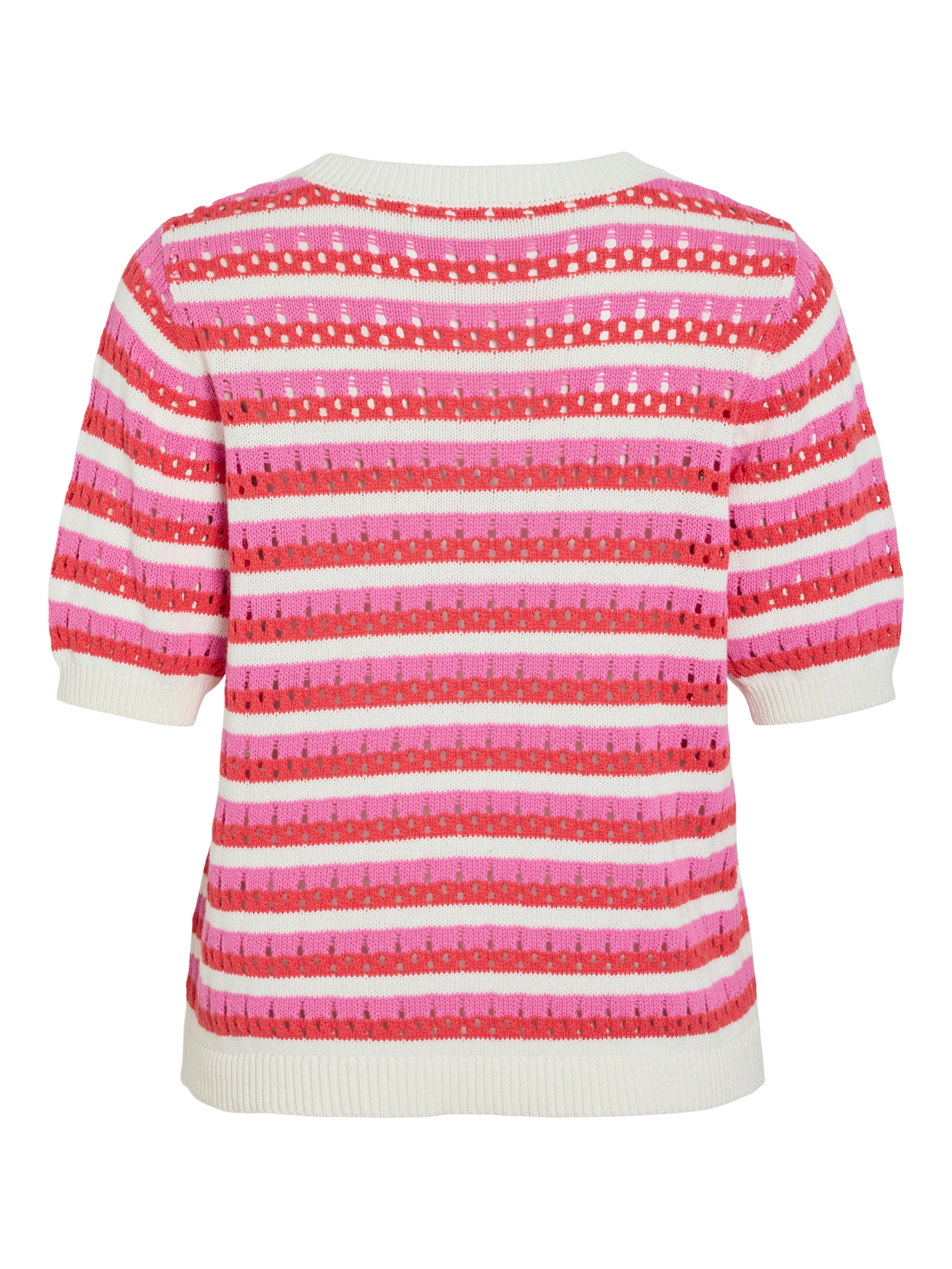 Vila Damen Pullover Snow White/Hibi