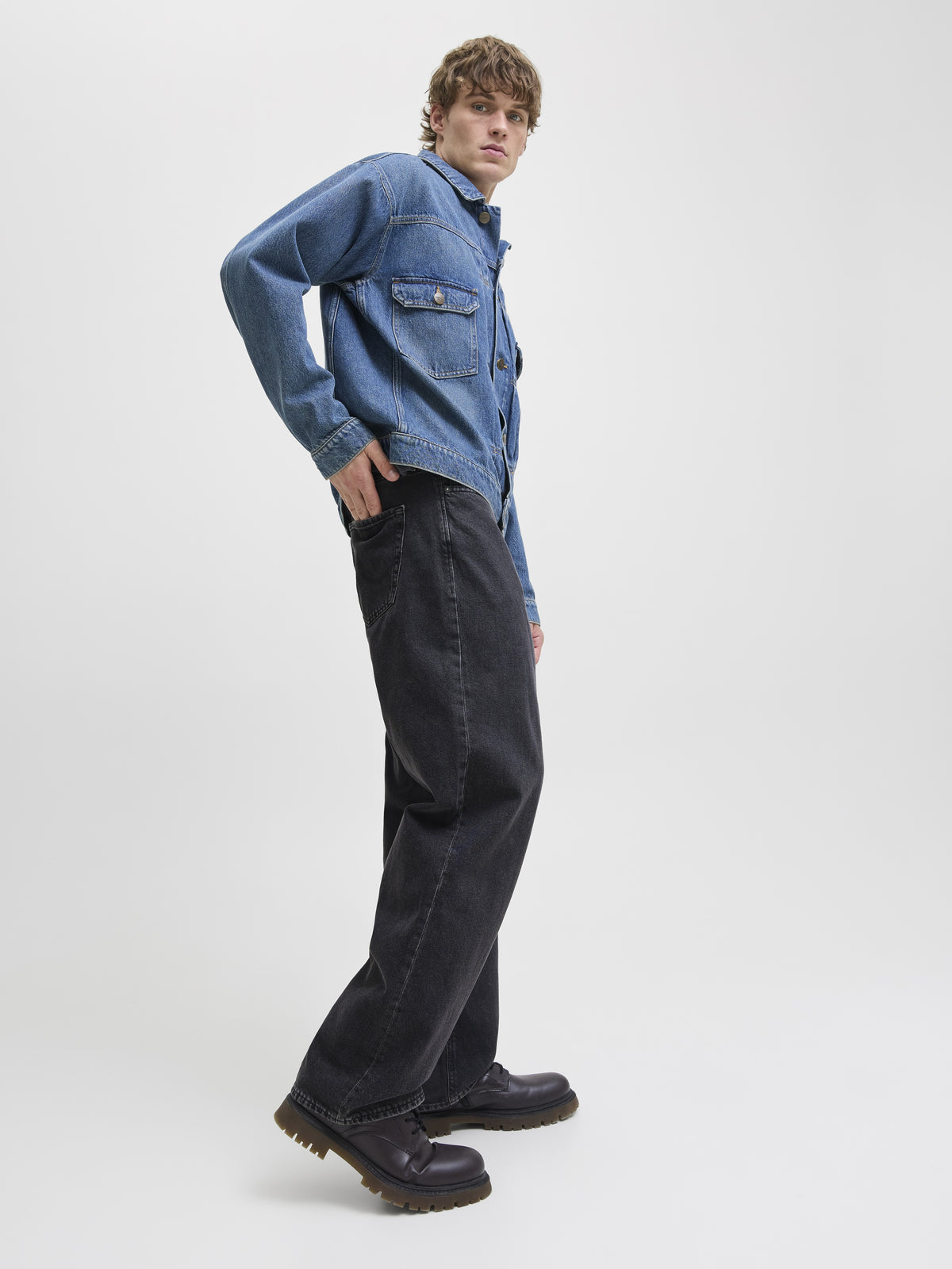 Jack & Jones Herren Jeans Black Denim
