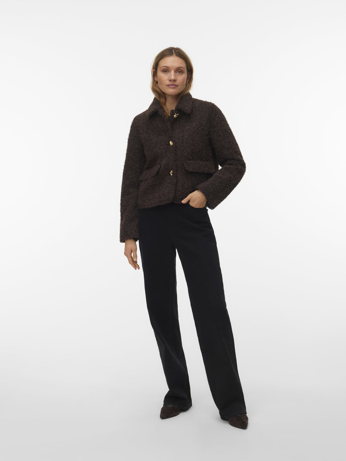 Vero Moda Damen Jacken Chocolate Torte