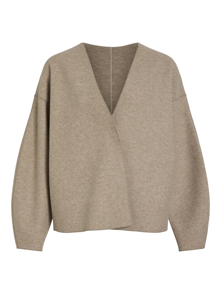 Vila Damen Jacken Natural Melange
