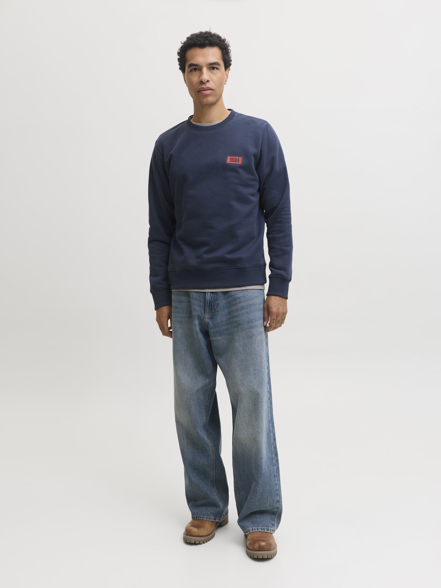 Jack & Jones Herren Sweatshirts Navy Blazer