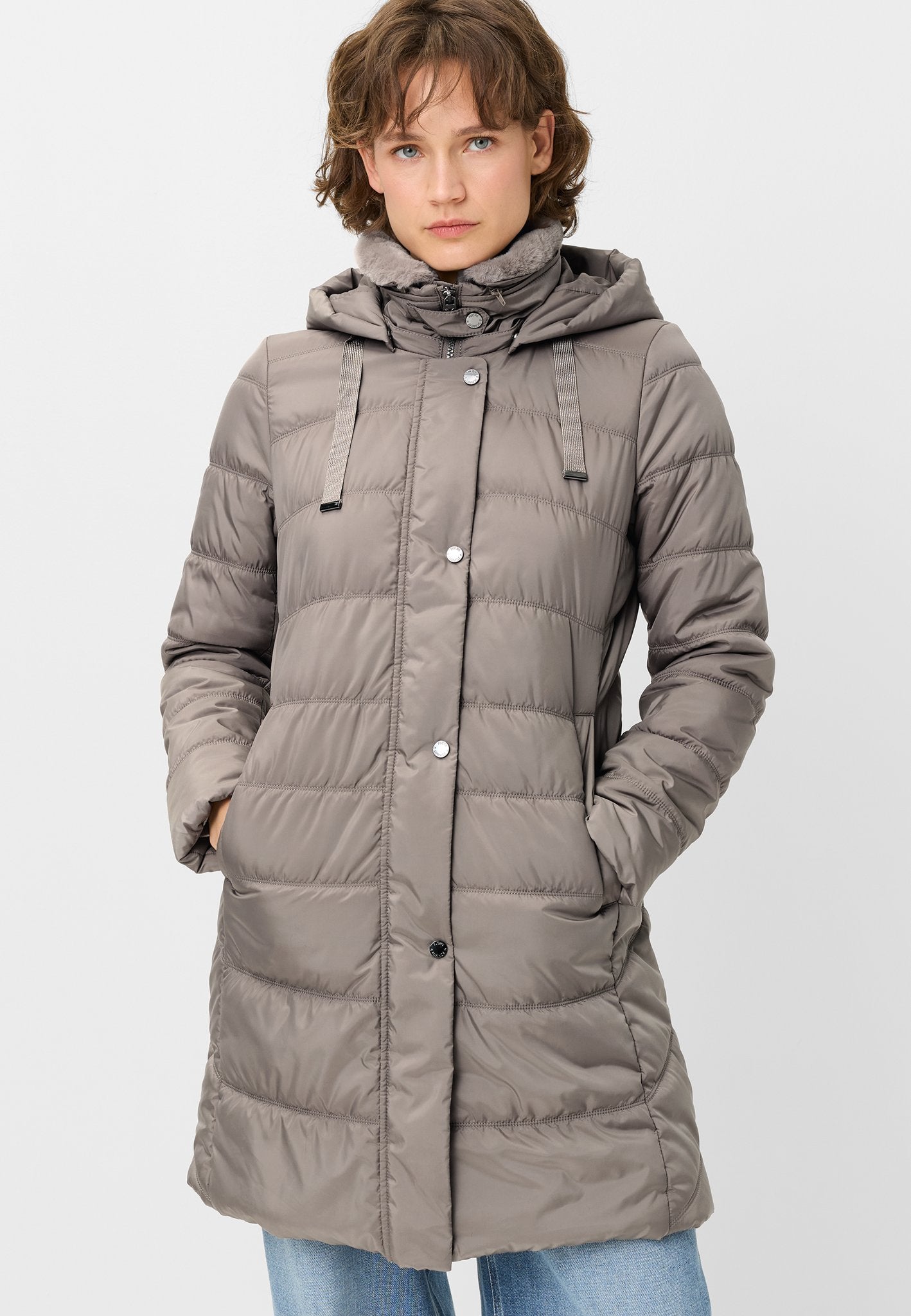 Fuchs & Schmitt Damen Jacken Beige/Kitt