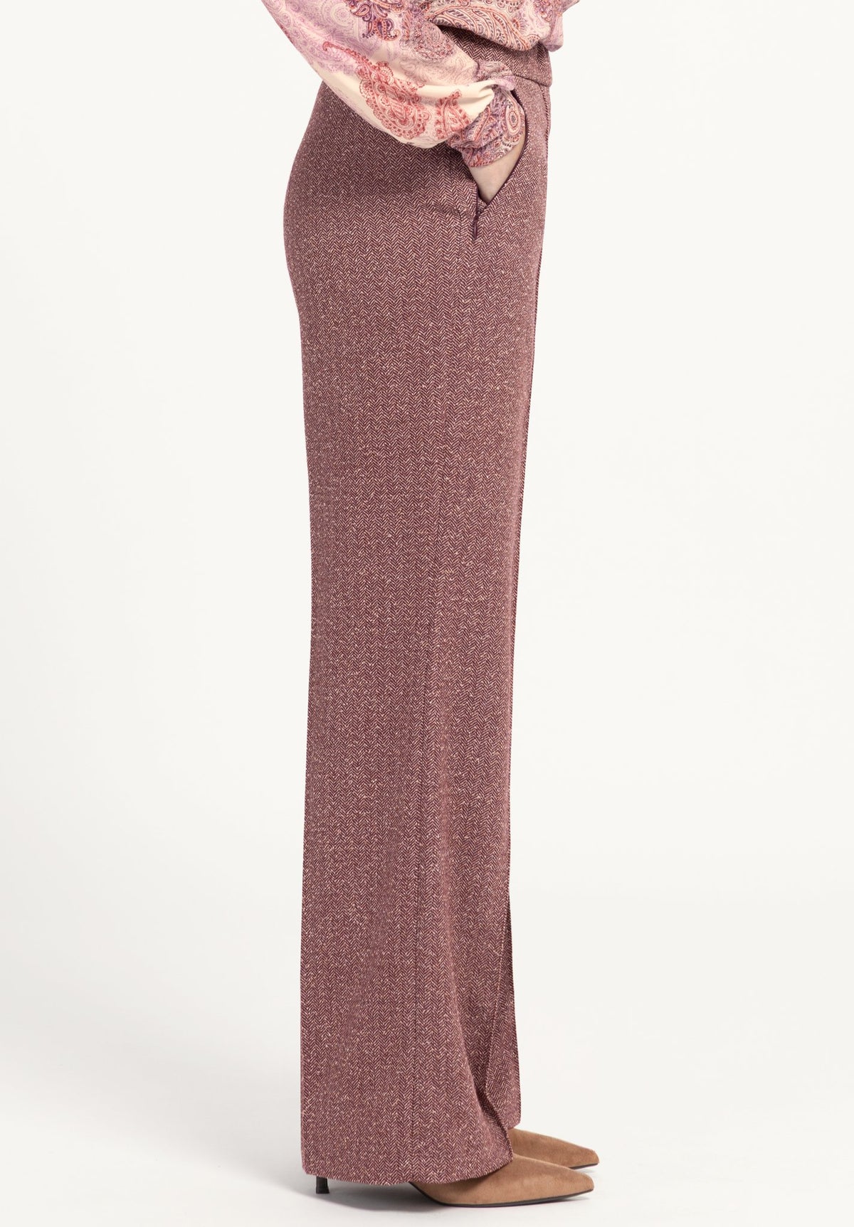 Bianca Damen Hosen Red Mix