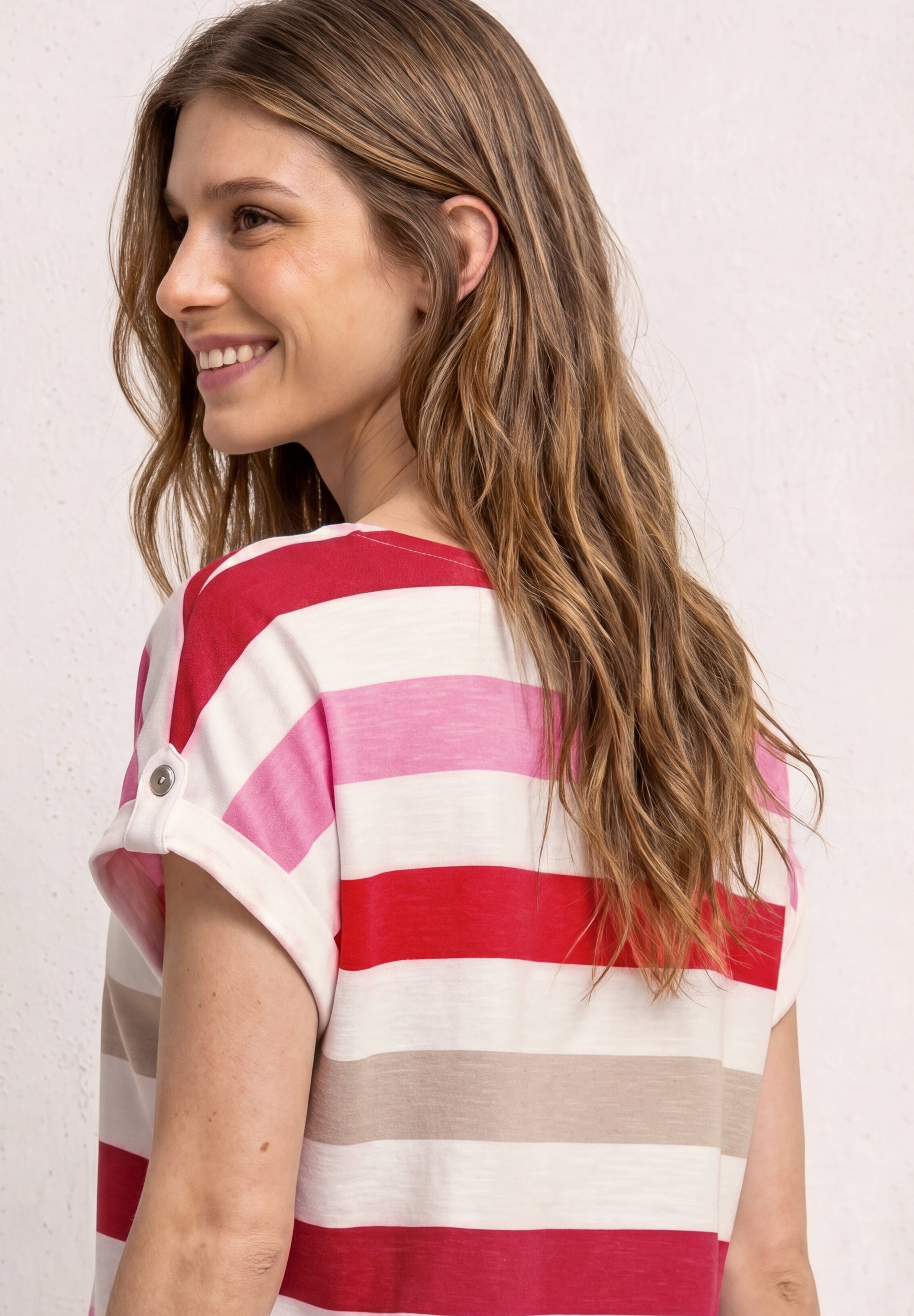 Street One Damen T-Shirts  Salsa Red
