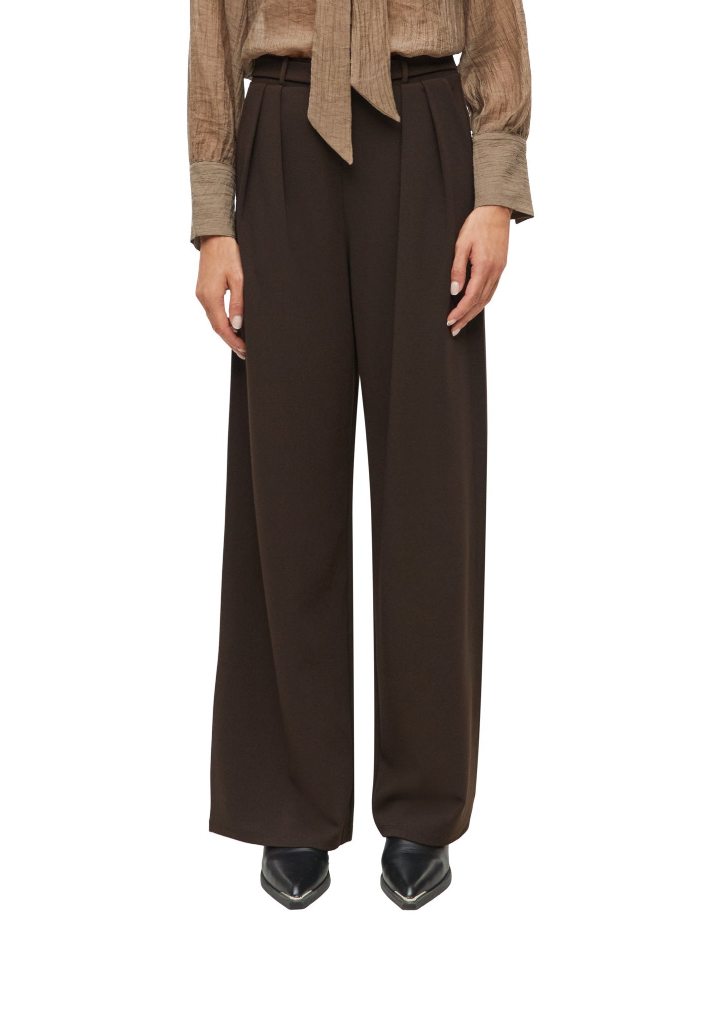 S. Oliver black Damen Hosen  Brown