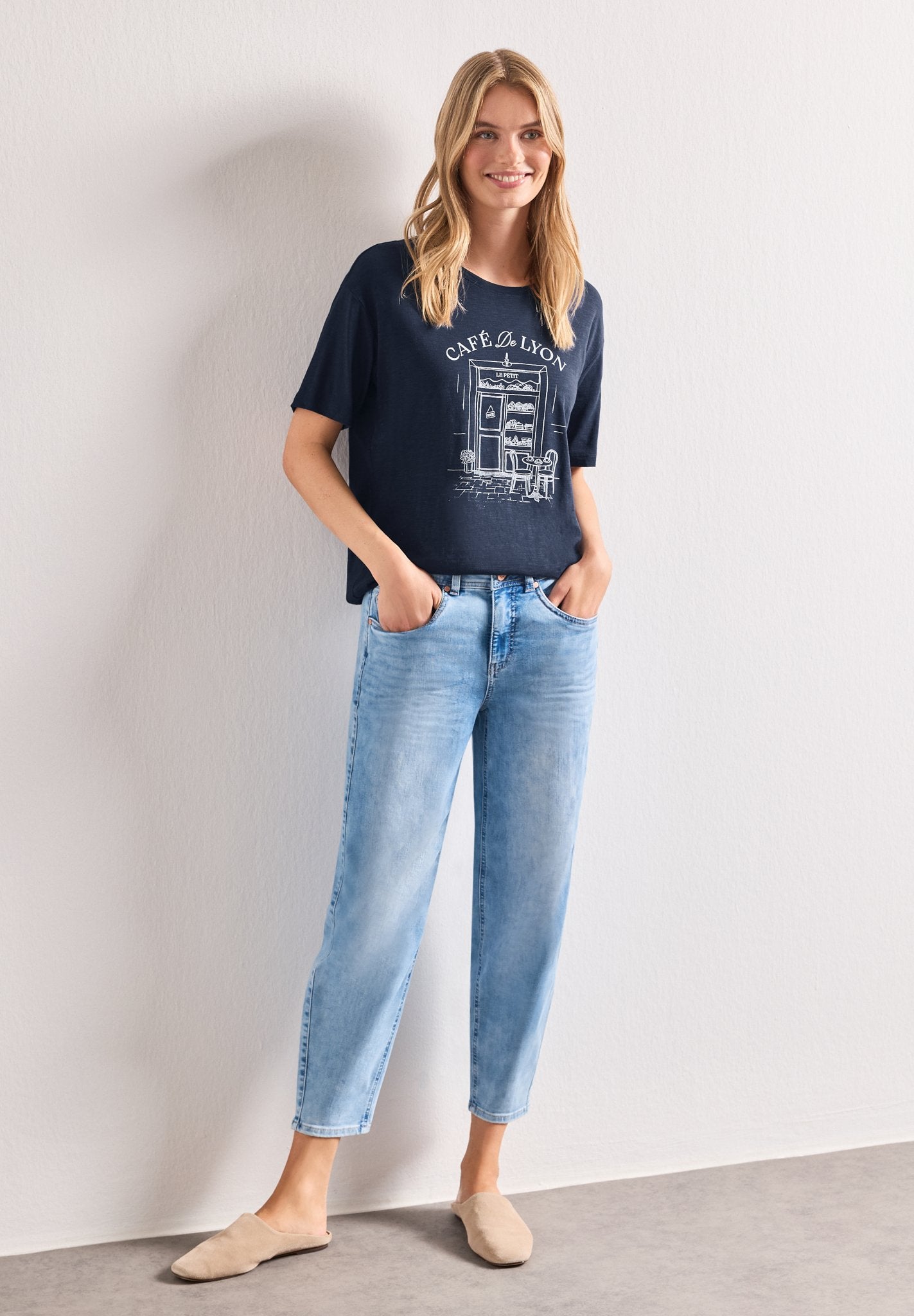 Street One Damen T-Shirts Darkest B