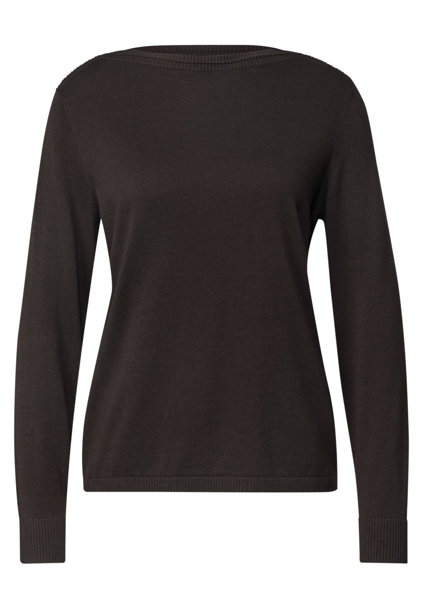 Street One Damen Pullover Black Cof