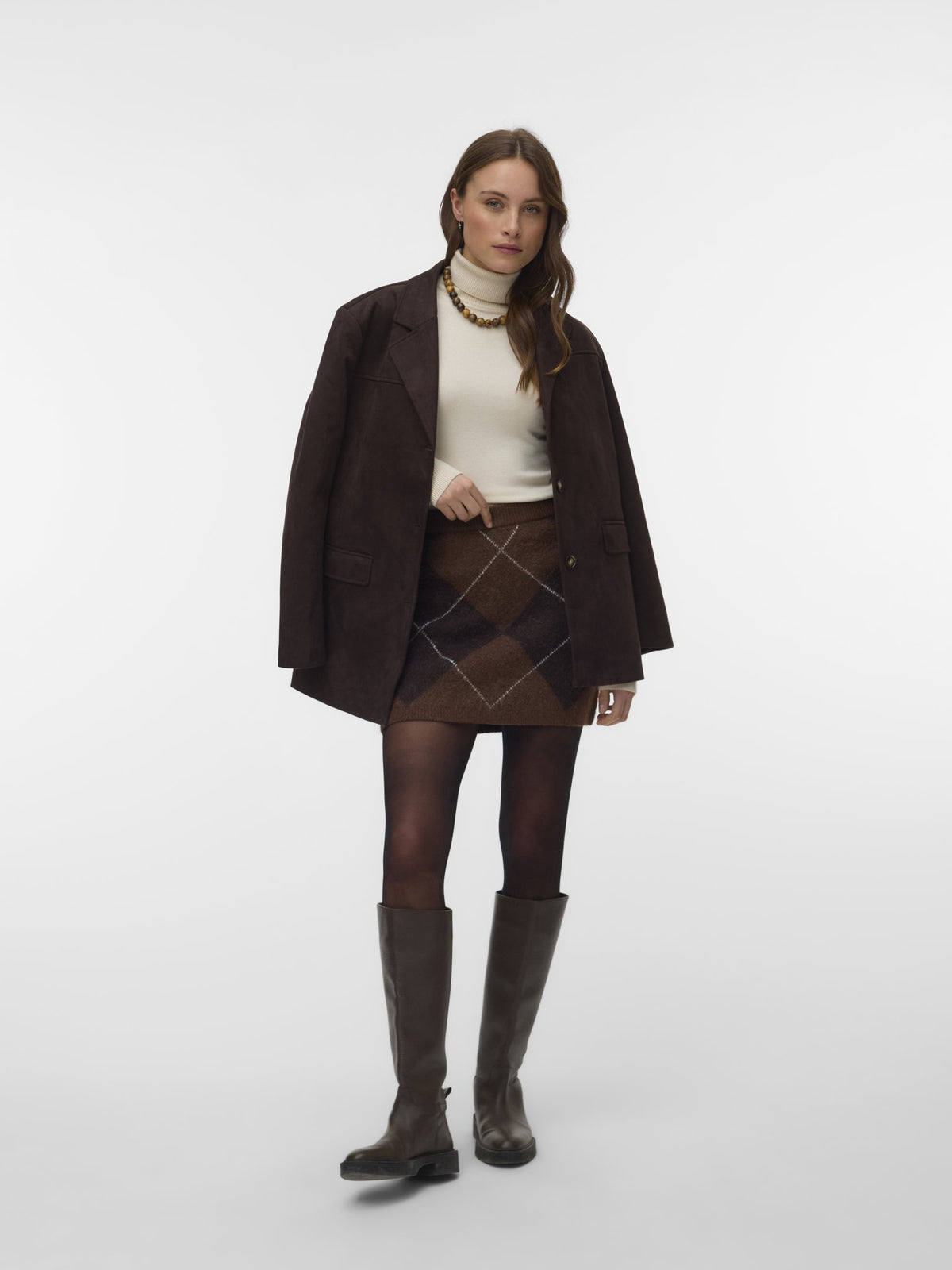 Vero Moda Damen Rock Cocoa Brown/W.