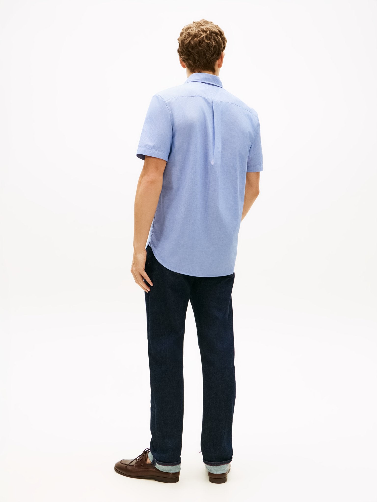 Tommy Hilfiger Herren T-Shirts kurz Ms Blue