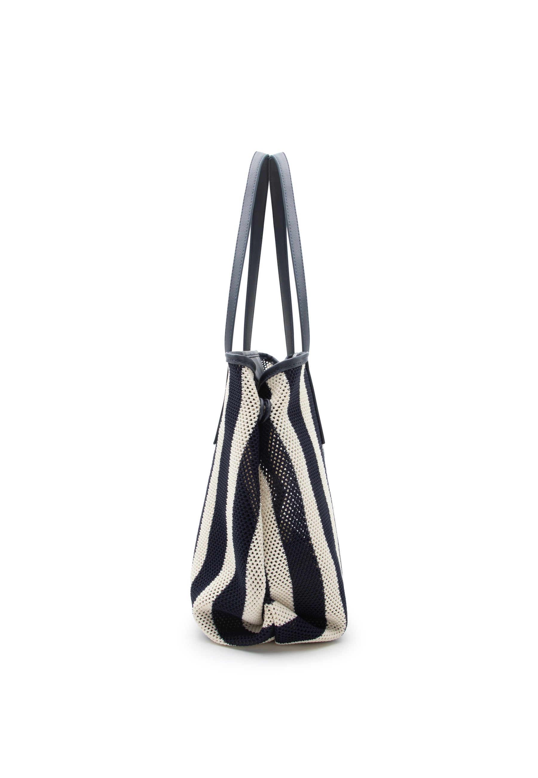 L.Gredi Handtasche Marine / Weiss