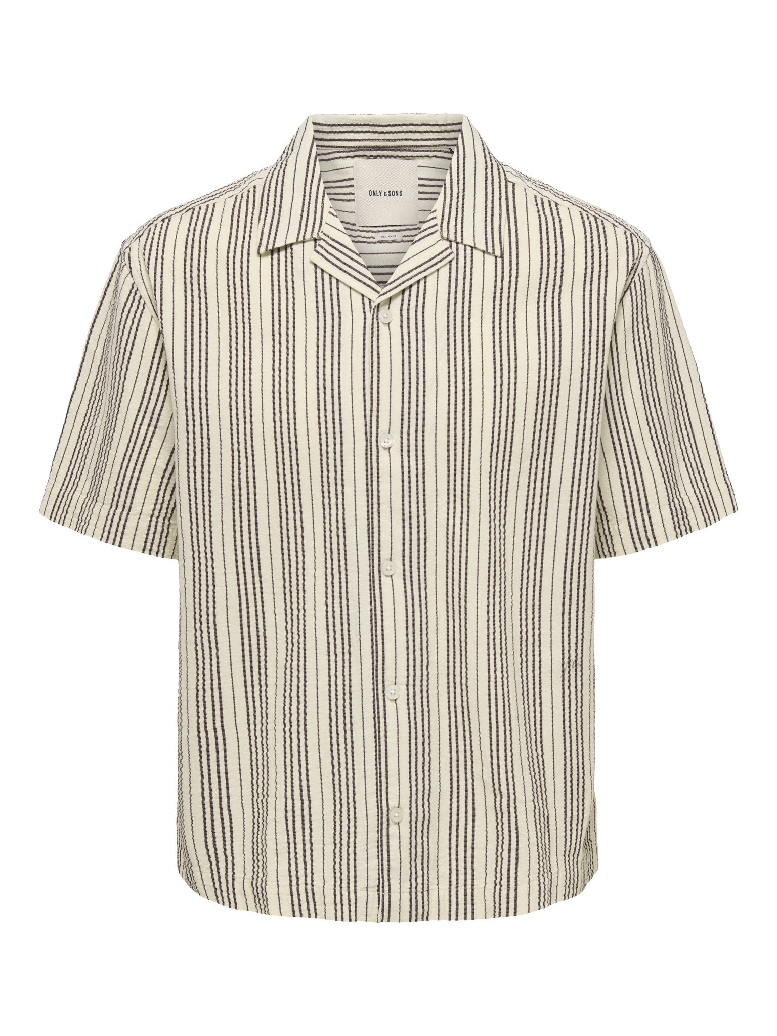 Only & Sons Herren Hemden lang Antique White/B