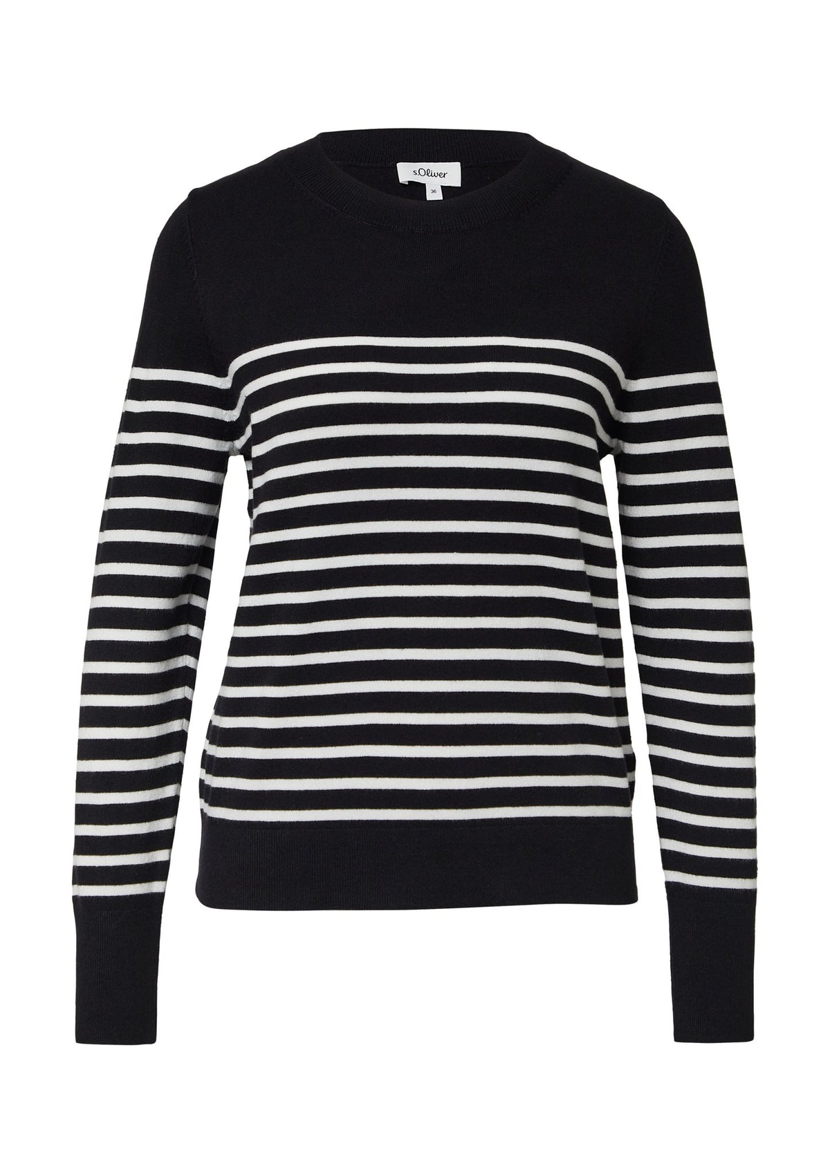 S. Oliver red Damen Pullover G Grey/Black