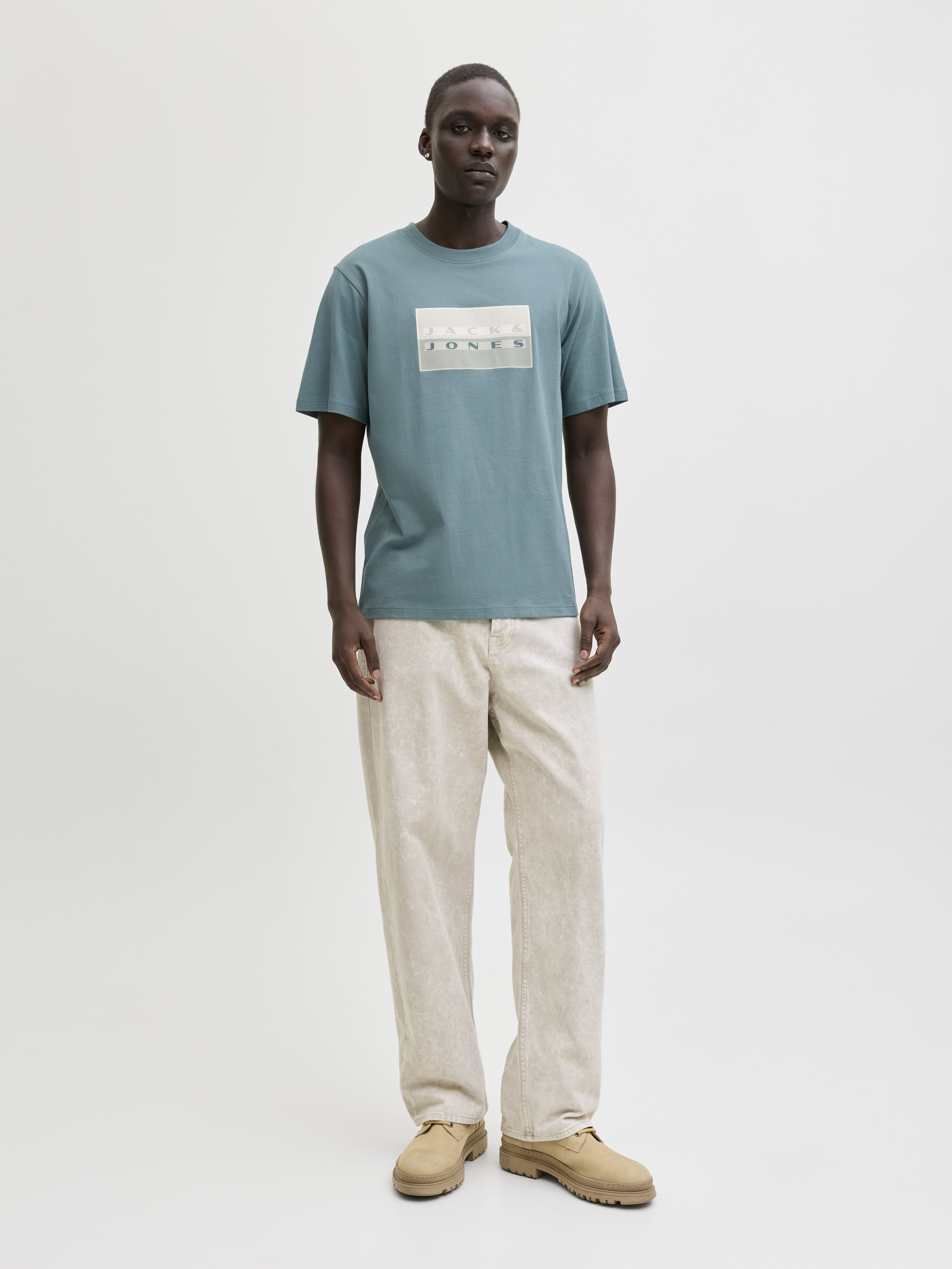 Jack & Jones Herren T-Shirts kurz North Atlantic