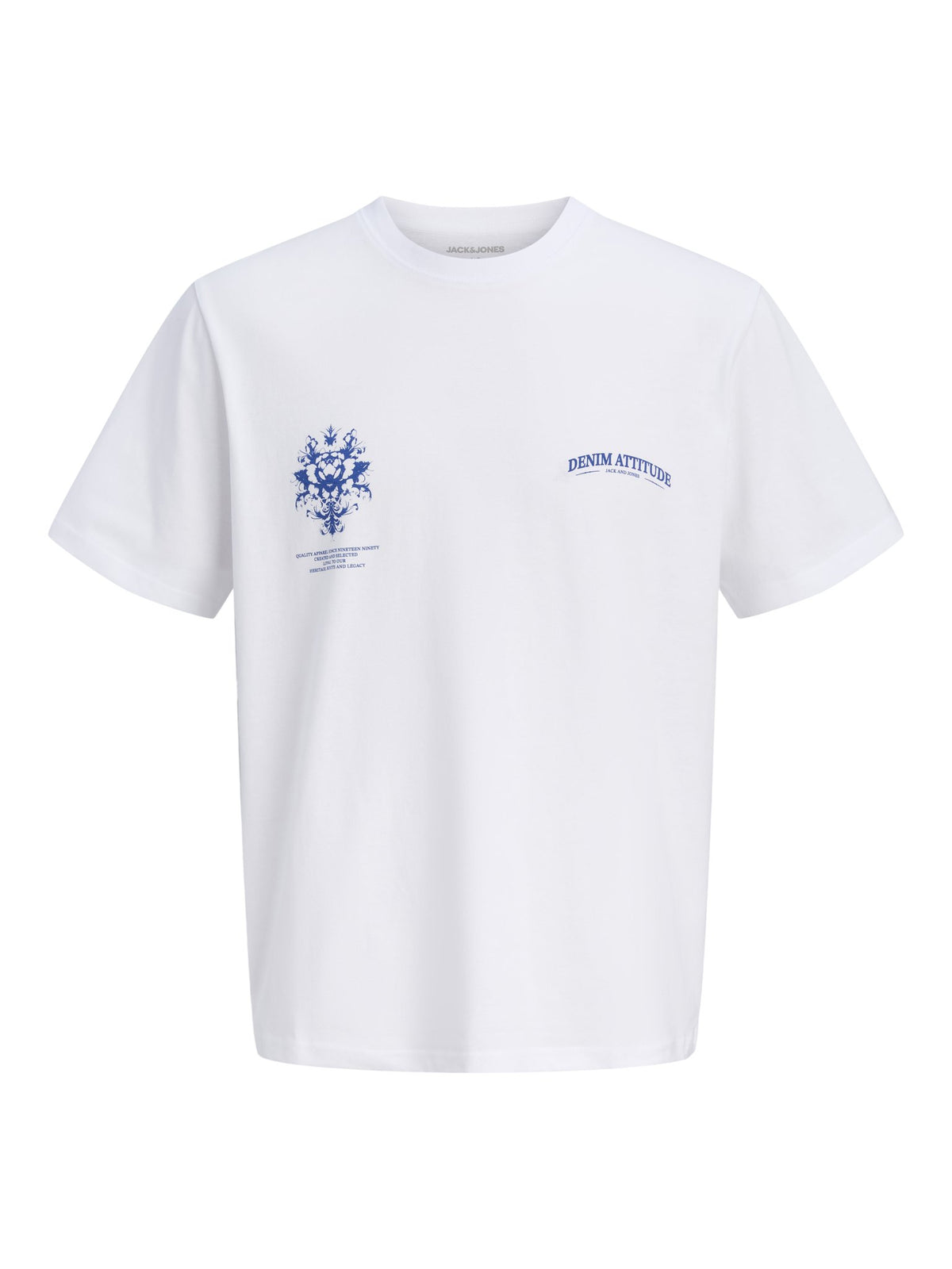 Jack & Jones Herren T-Shirts kurz Bright White