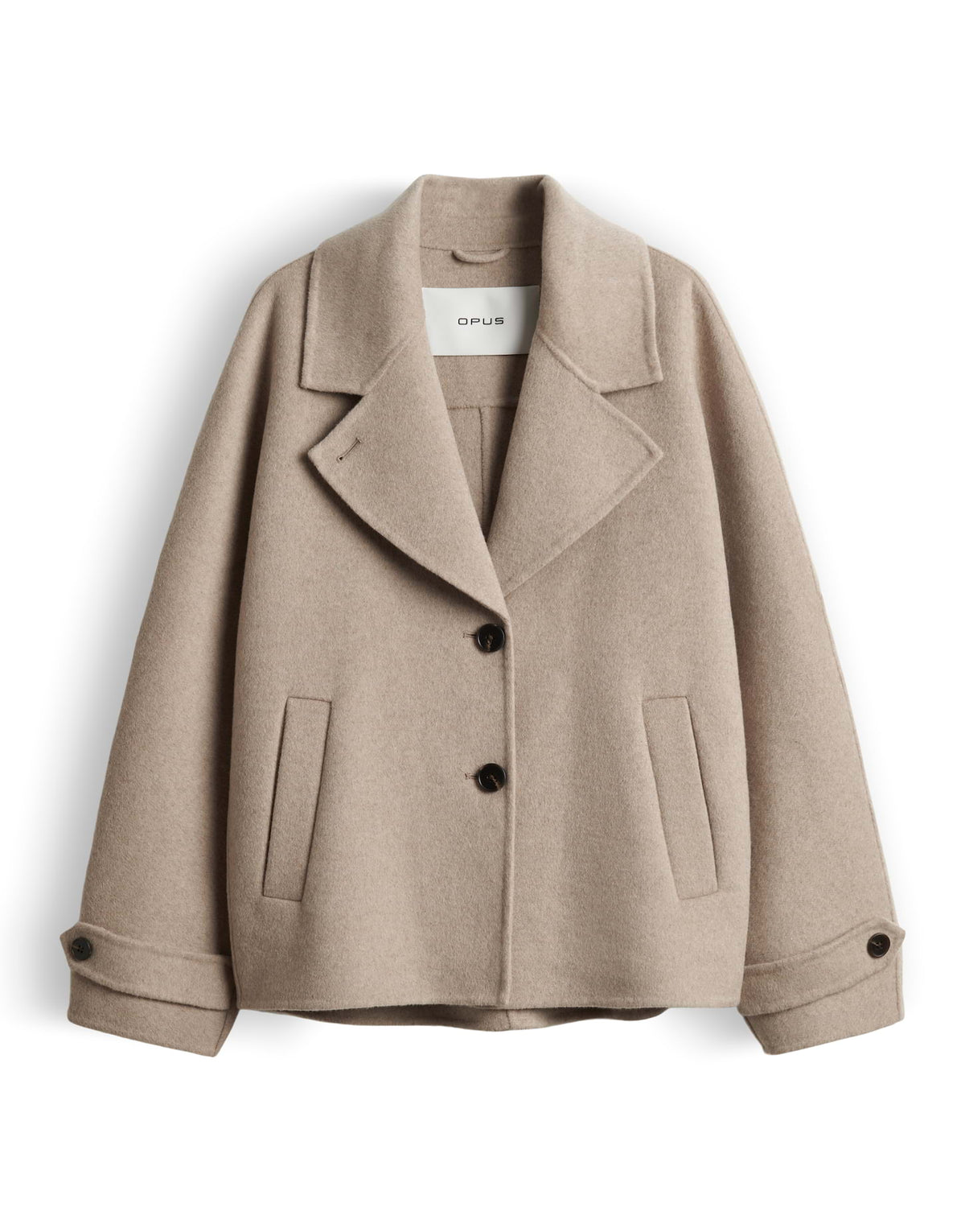 Opus Damen Jacken Dusty Beige