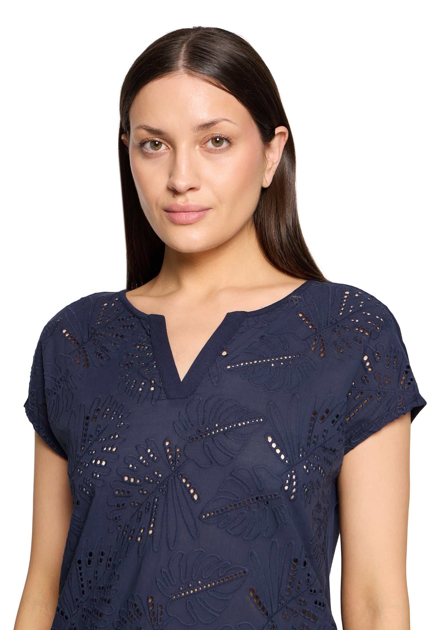 Betty & Co Damen T-Shirts Navy Blue