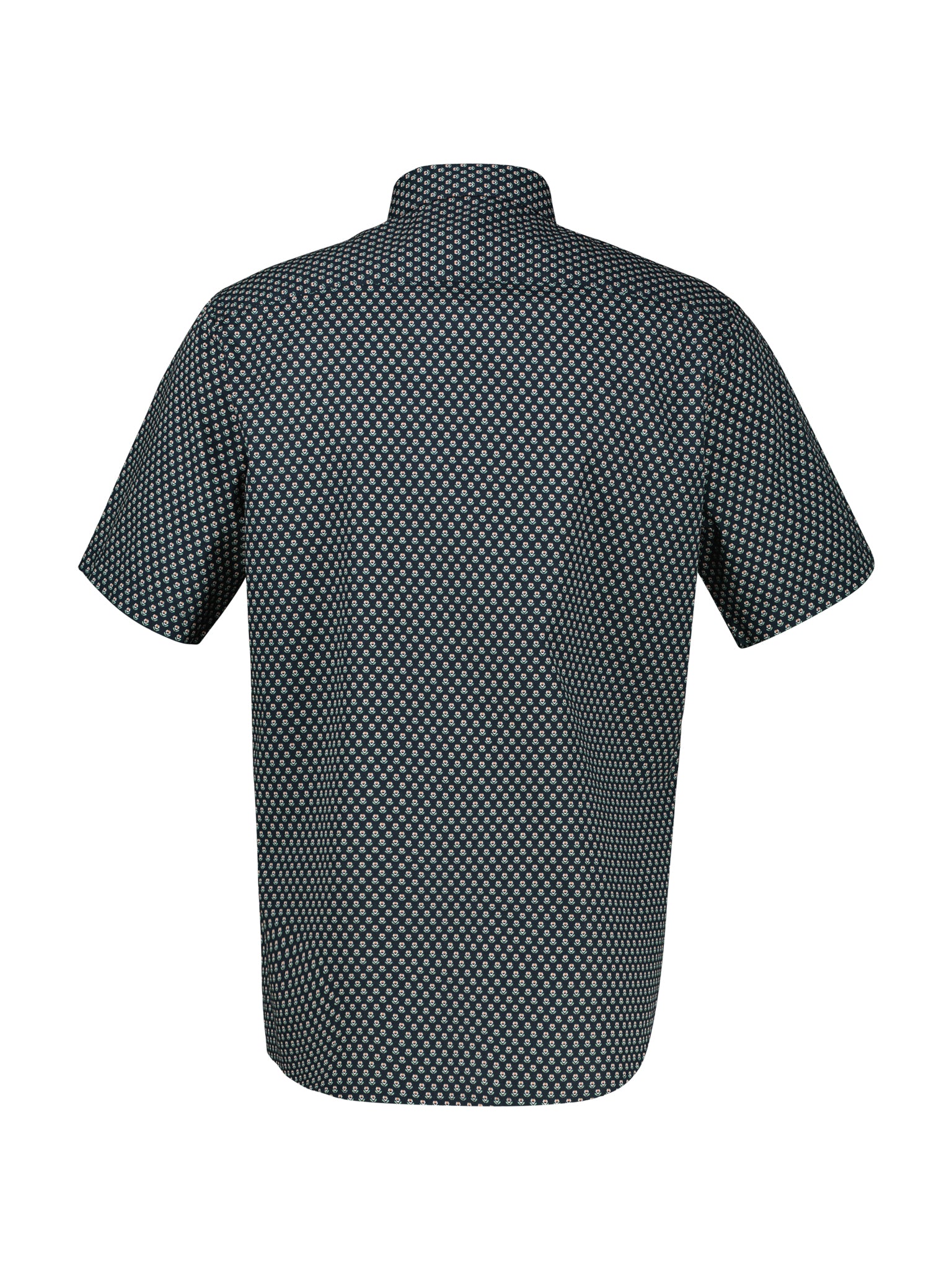 Lerros Herren Hemden kurz Classic Navy