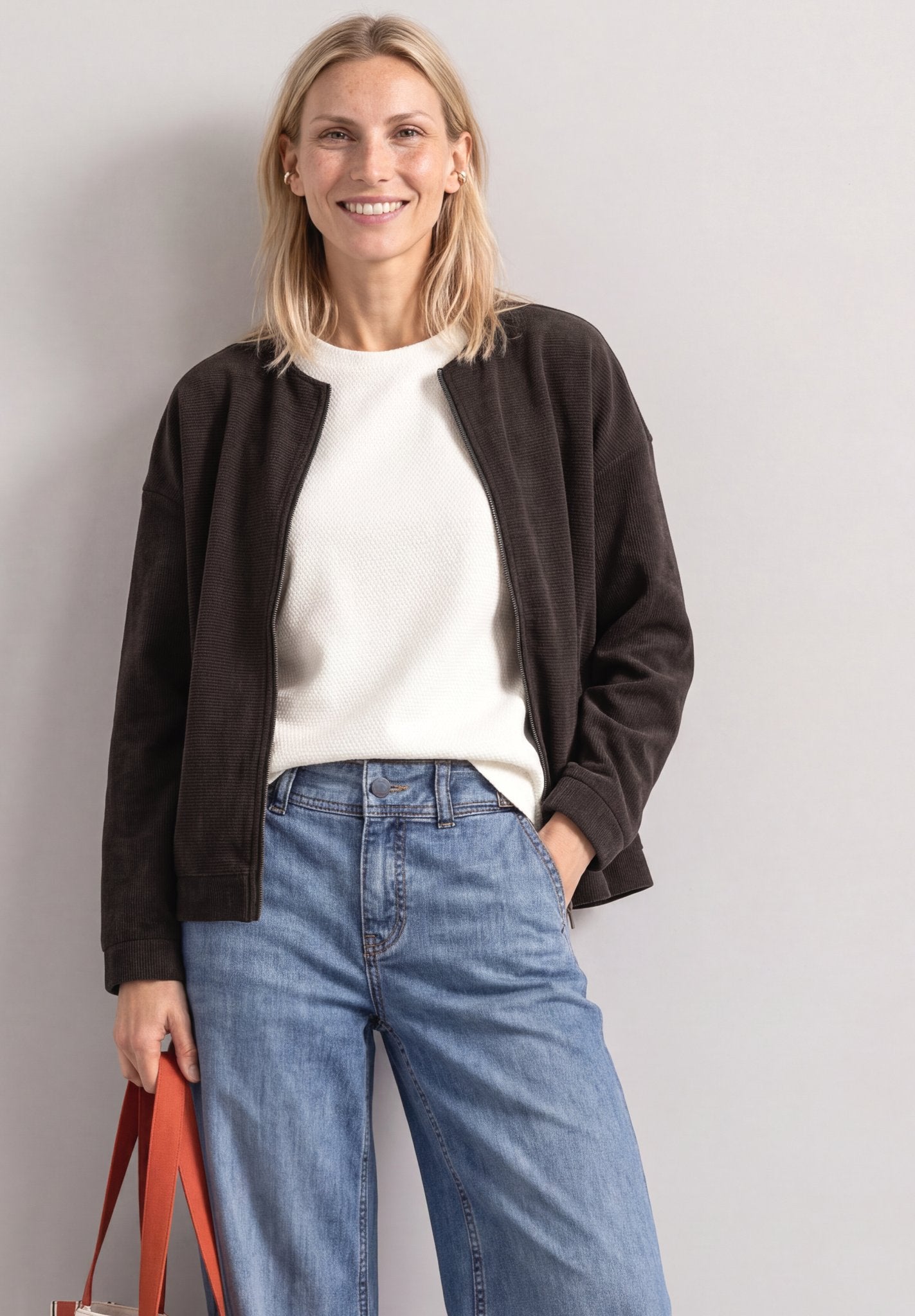 Street One Damen T-Shirts  Black Cof