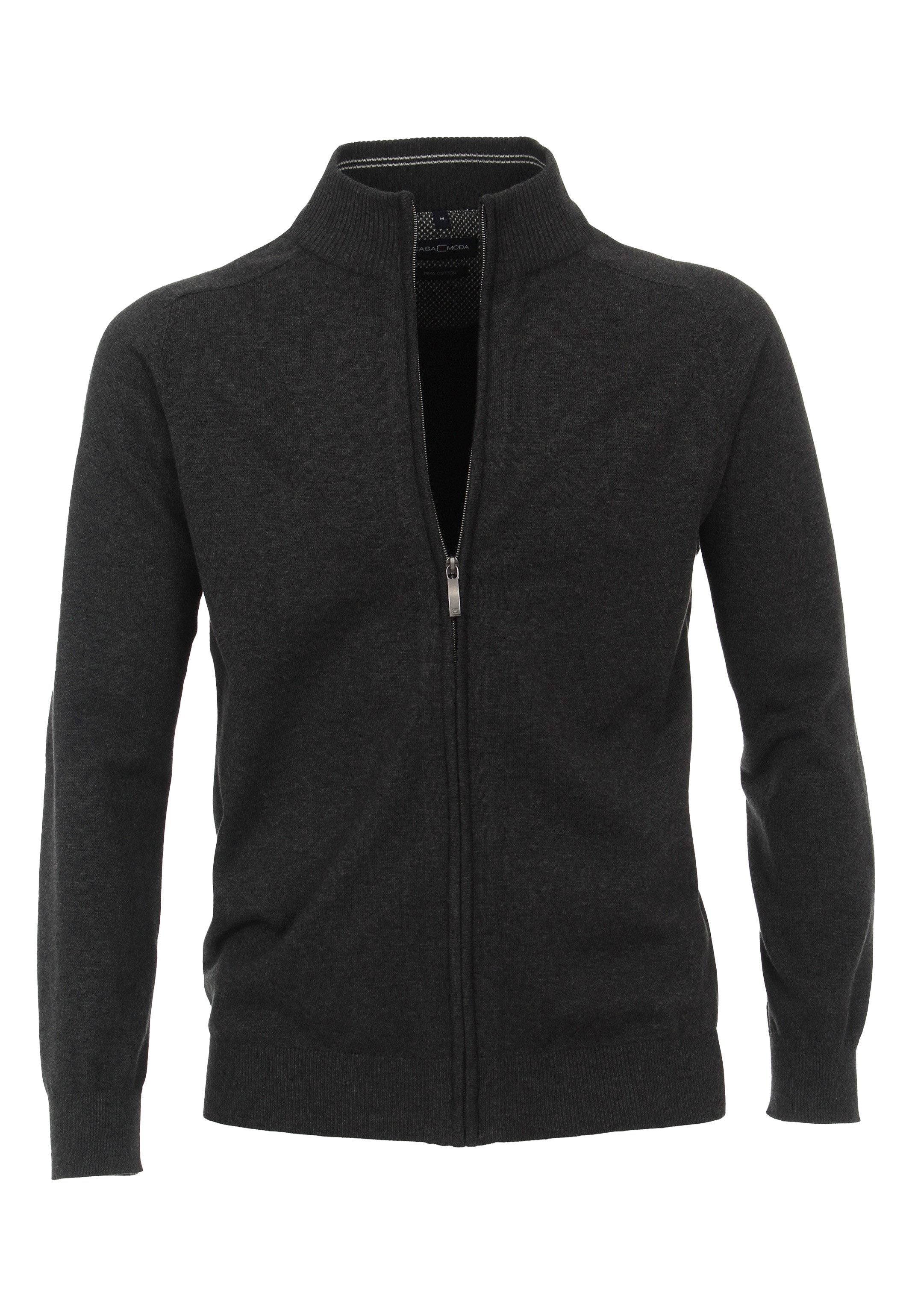 Casa Moda Herren Strickjacken  Anthrazit
