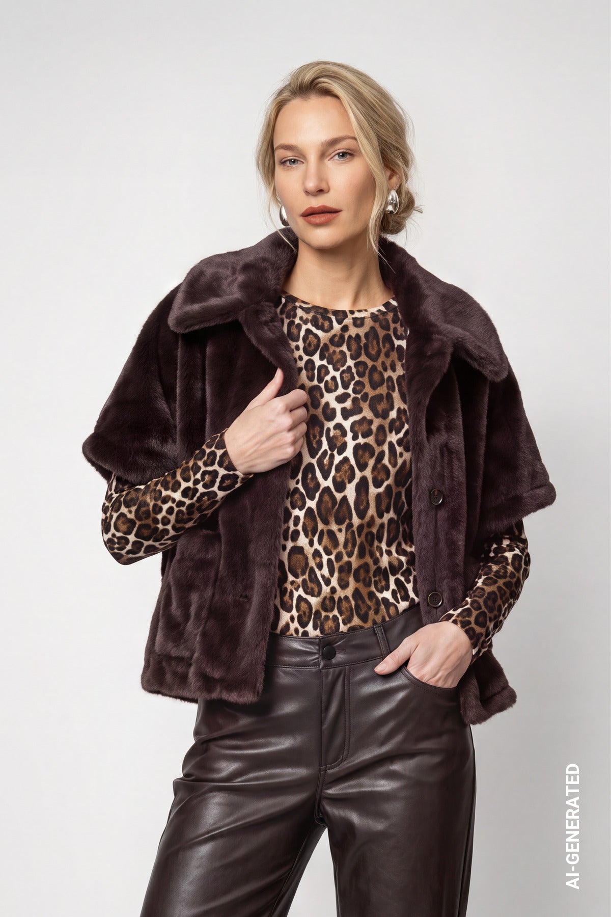 Monari Damen Jacken  Black Coffe