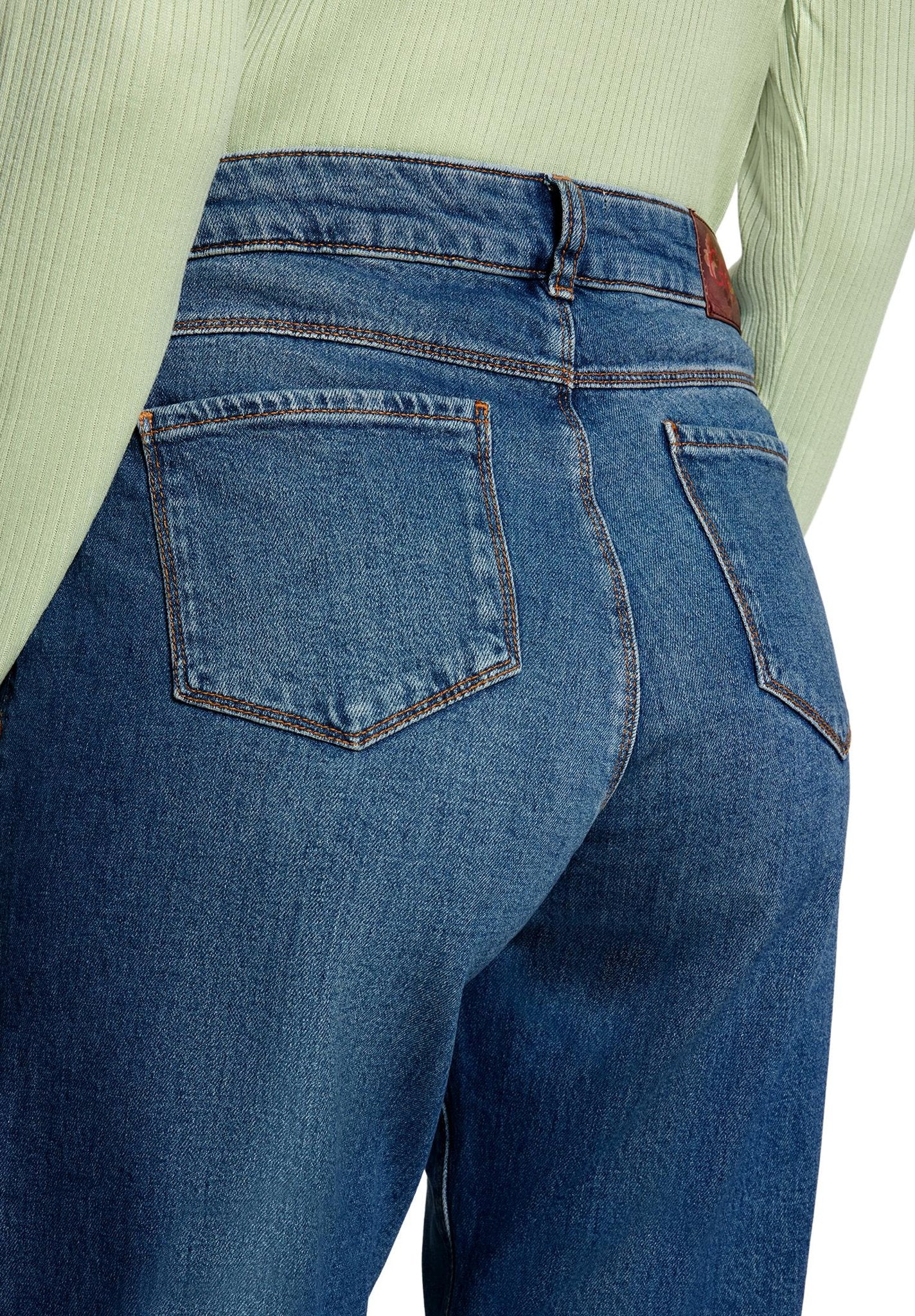 Cartoon Damen Jeans Dark Blue Denim