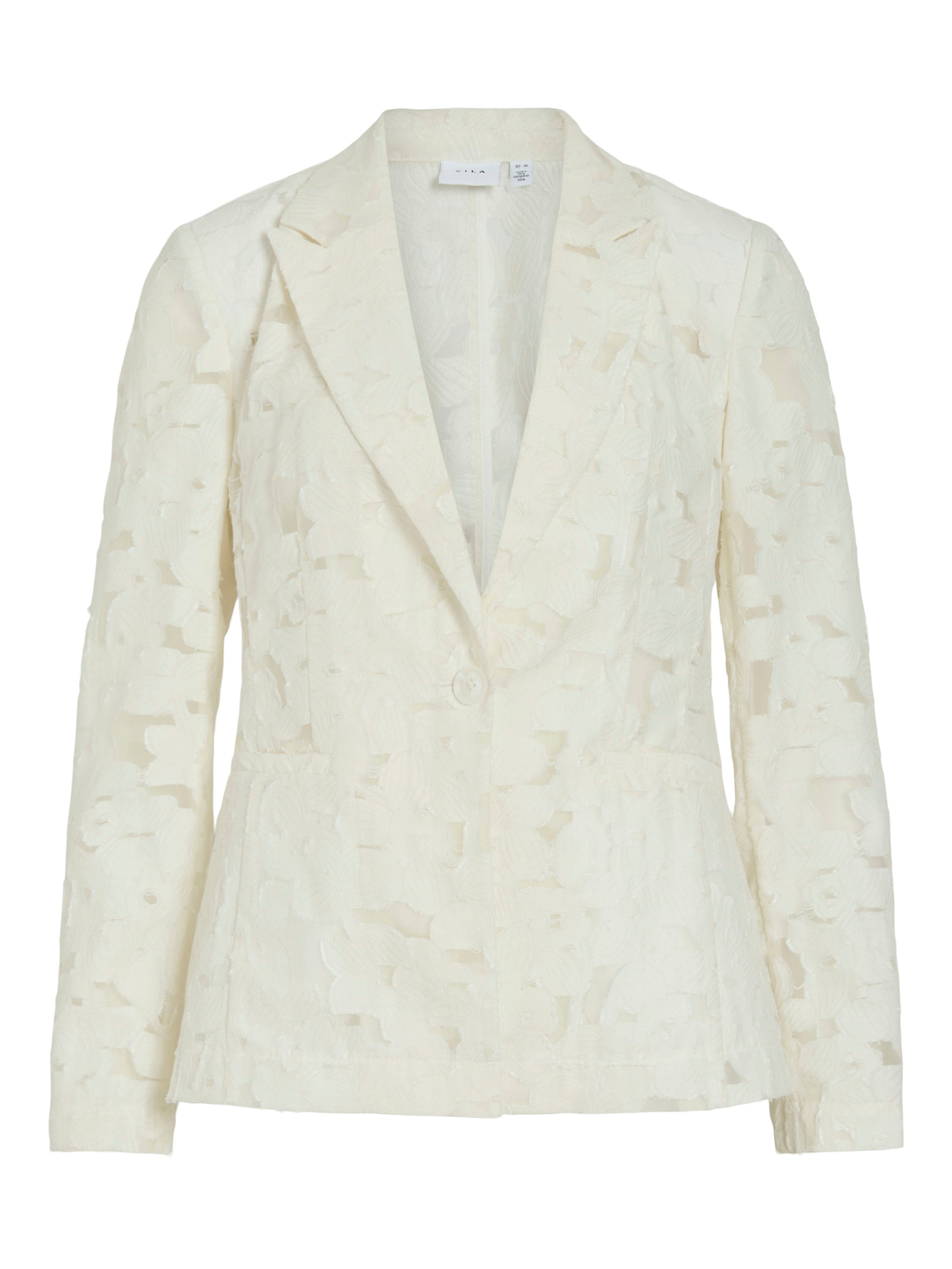 Vila Damen Blazer Snow White