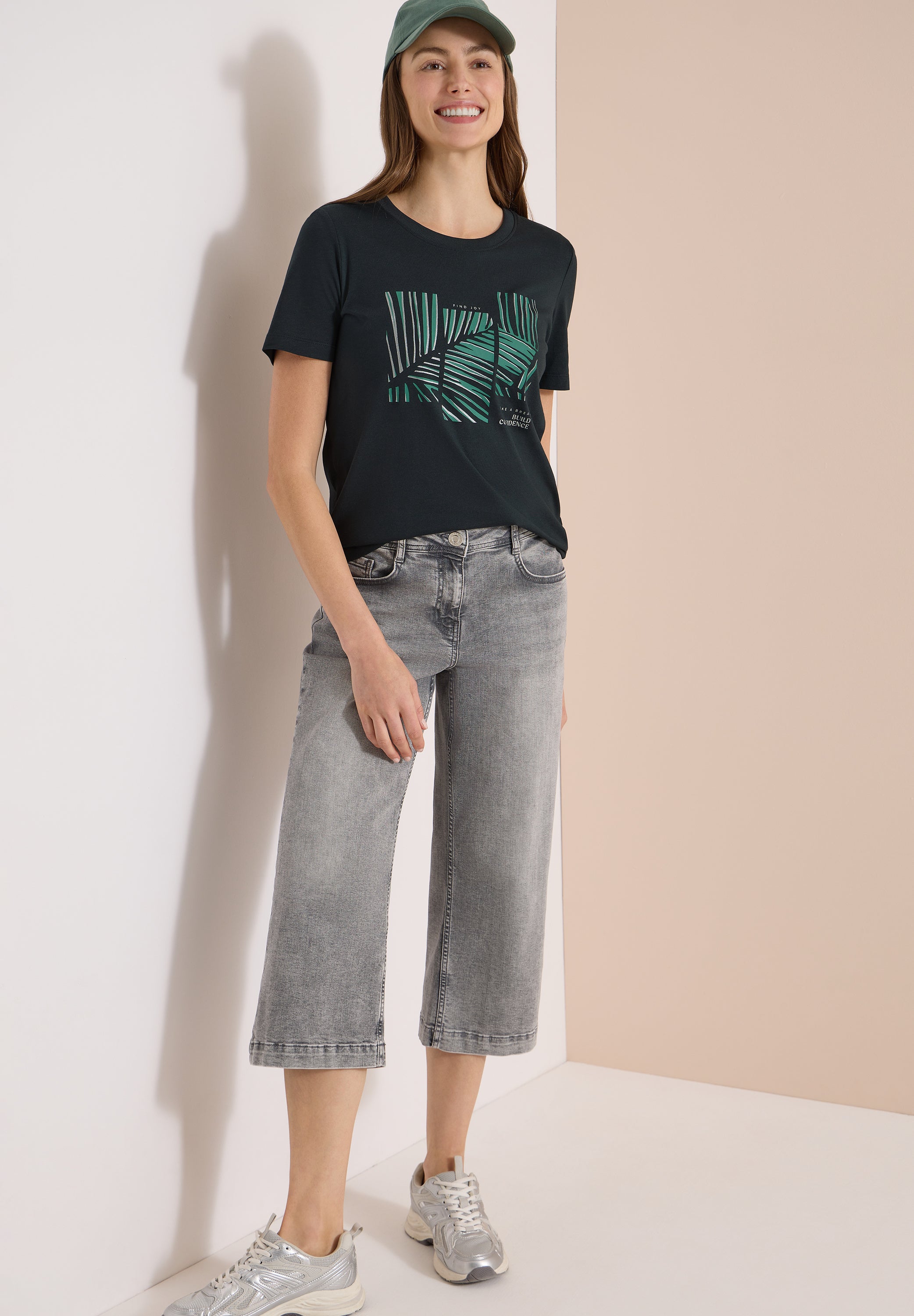 Cecil Damen T-Shirts  Palm Bree