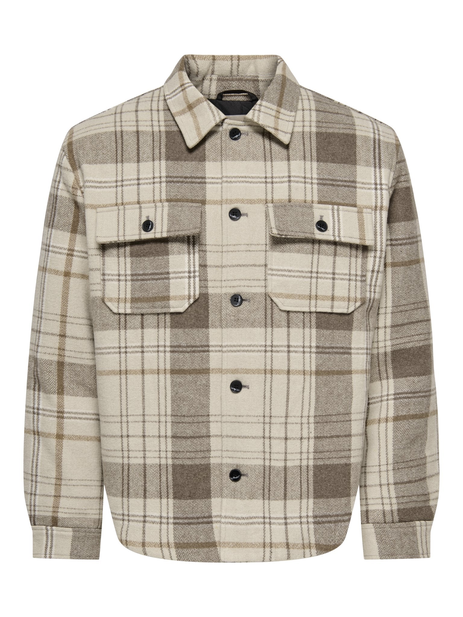 Only & Sons Herren Jacken Desert Taupe/Ch