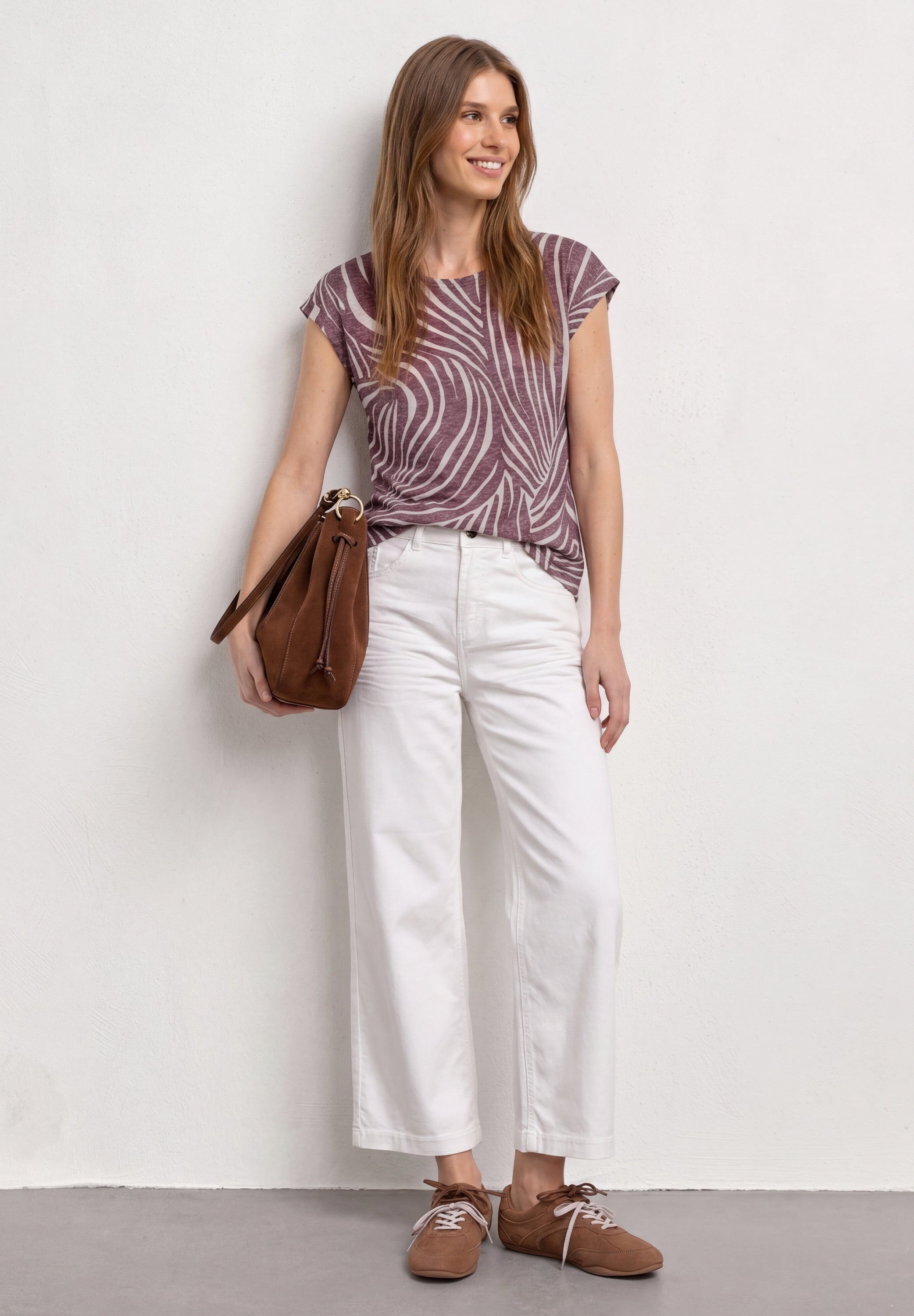 Street One Damen T-Shirts  Rustic Ro