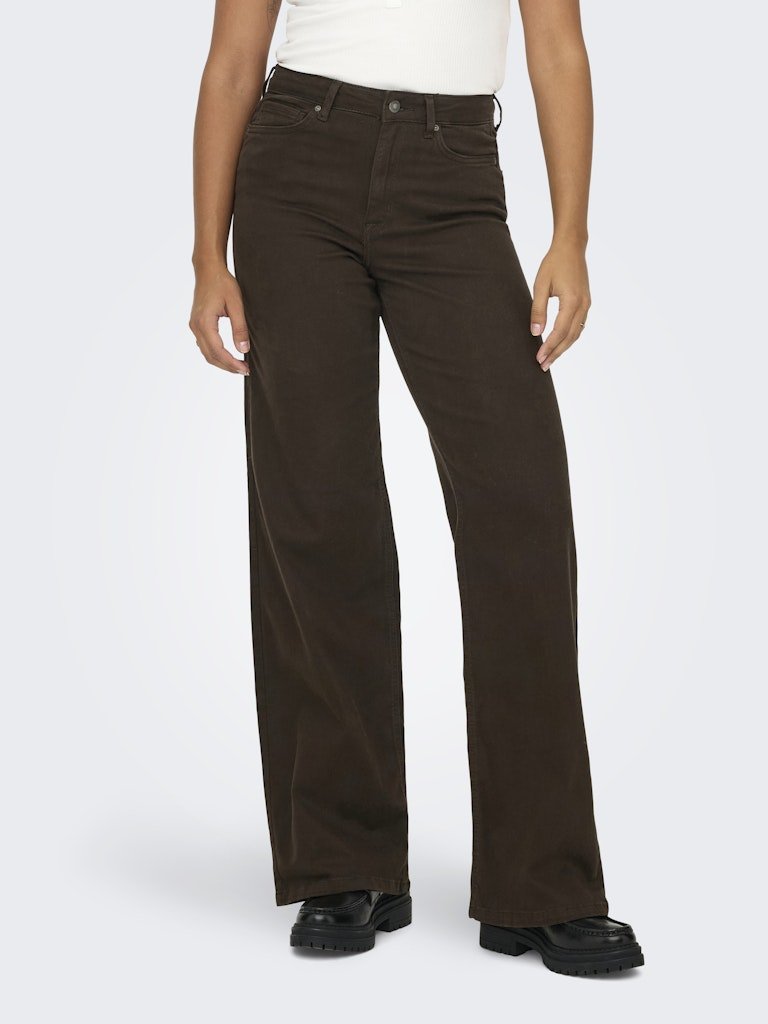 only Damen Jeans Dark Brown Deni