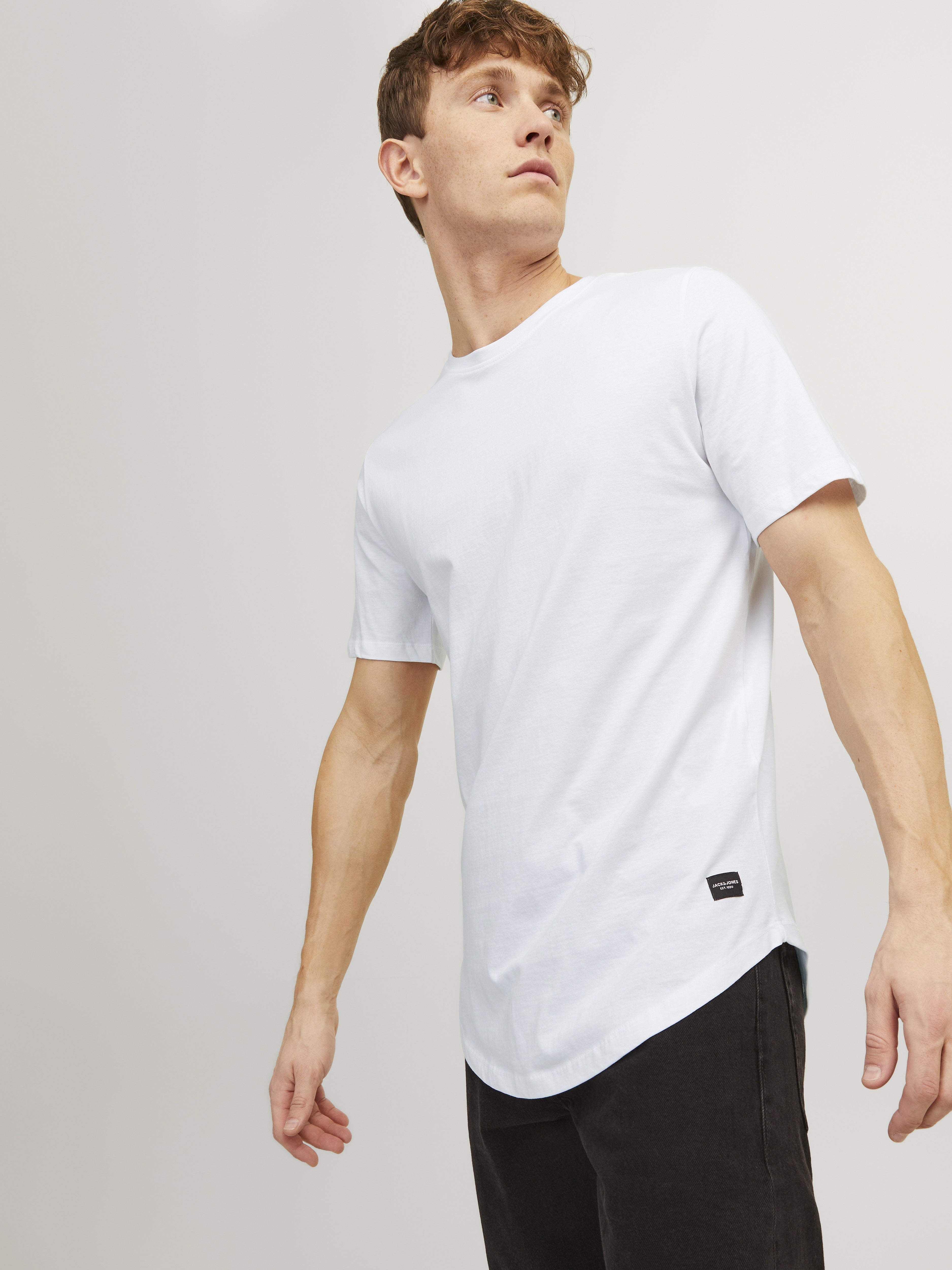 Jack & Jones Herren T-Shirts kurz White/Reg