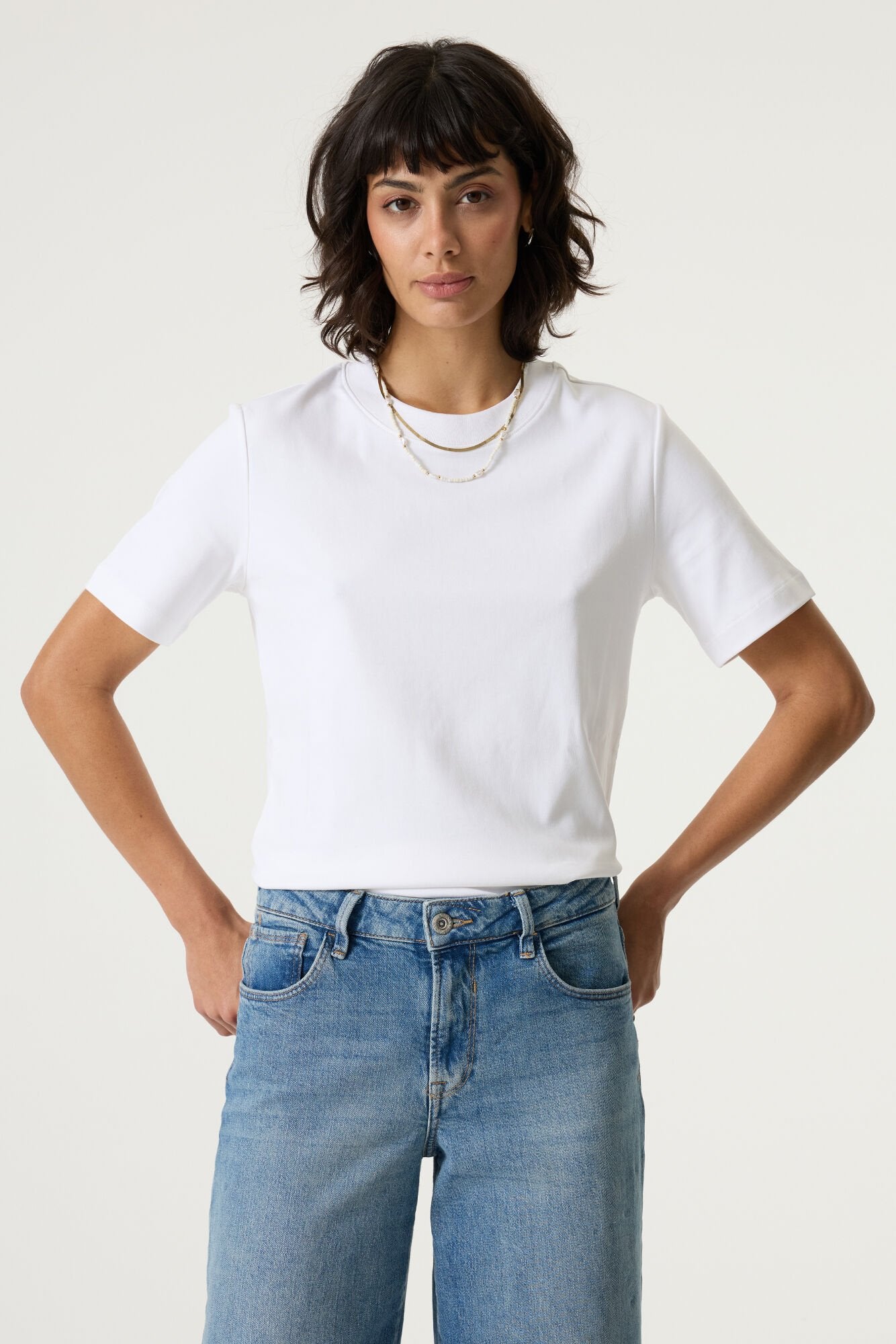 Garcia Damen T-Shirts White