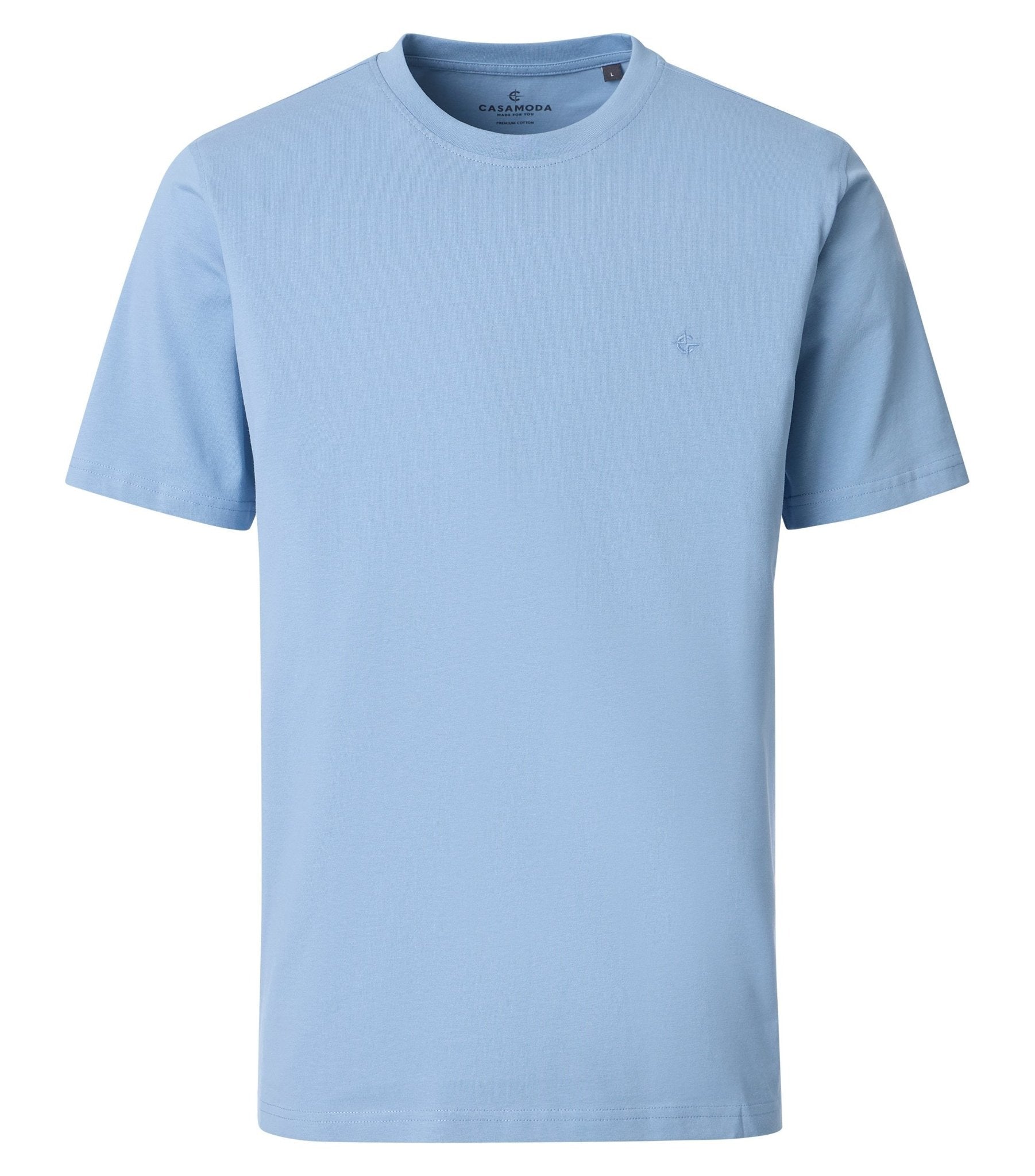 Casa Moda Herren T-Shirts kurz  Blau