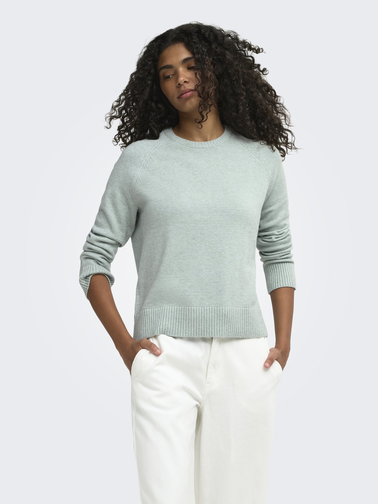 only Damen Pullover Jadeite