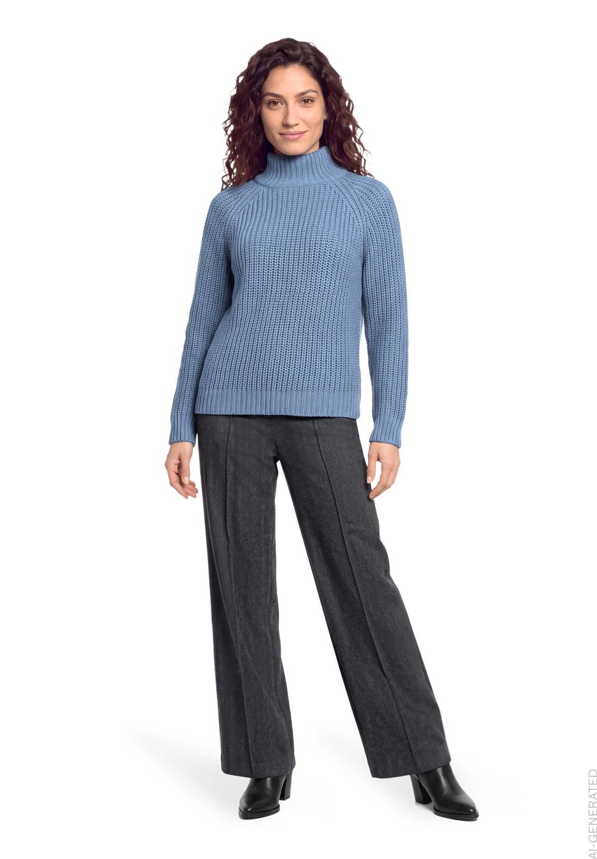 Cartoon Damen Pullover Flint Stone