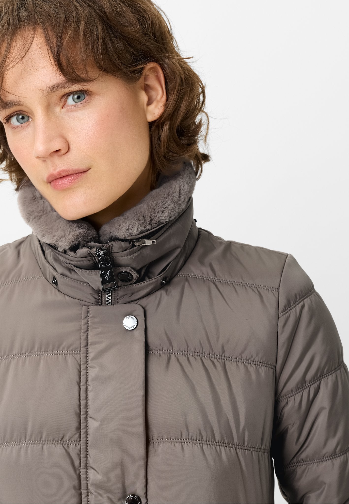 Fuchs & Schmitt Damen Jacken Beige/Kitt