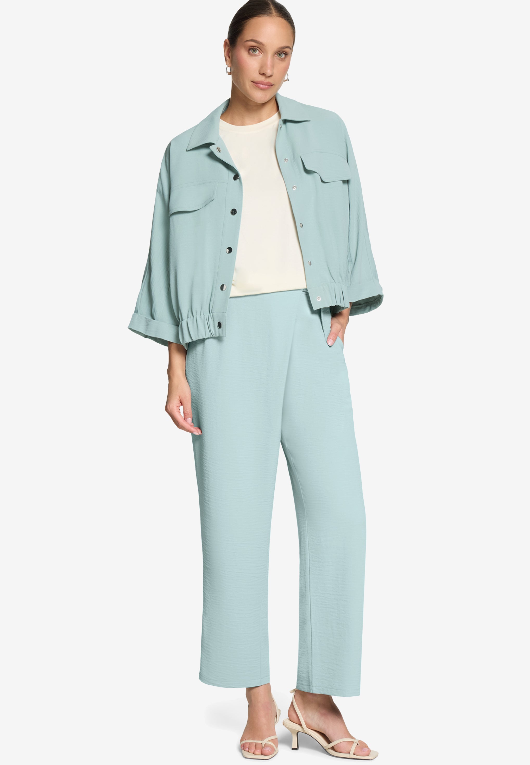 Zero Damen T-Shirts Eggnog