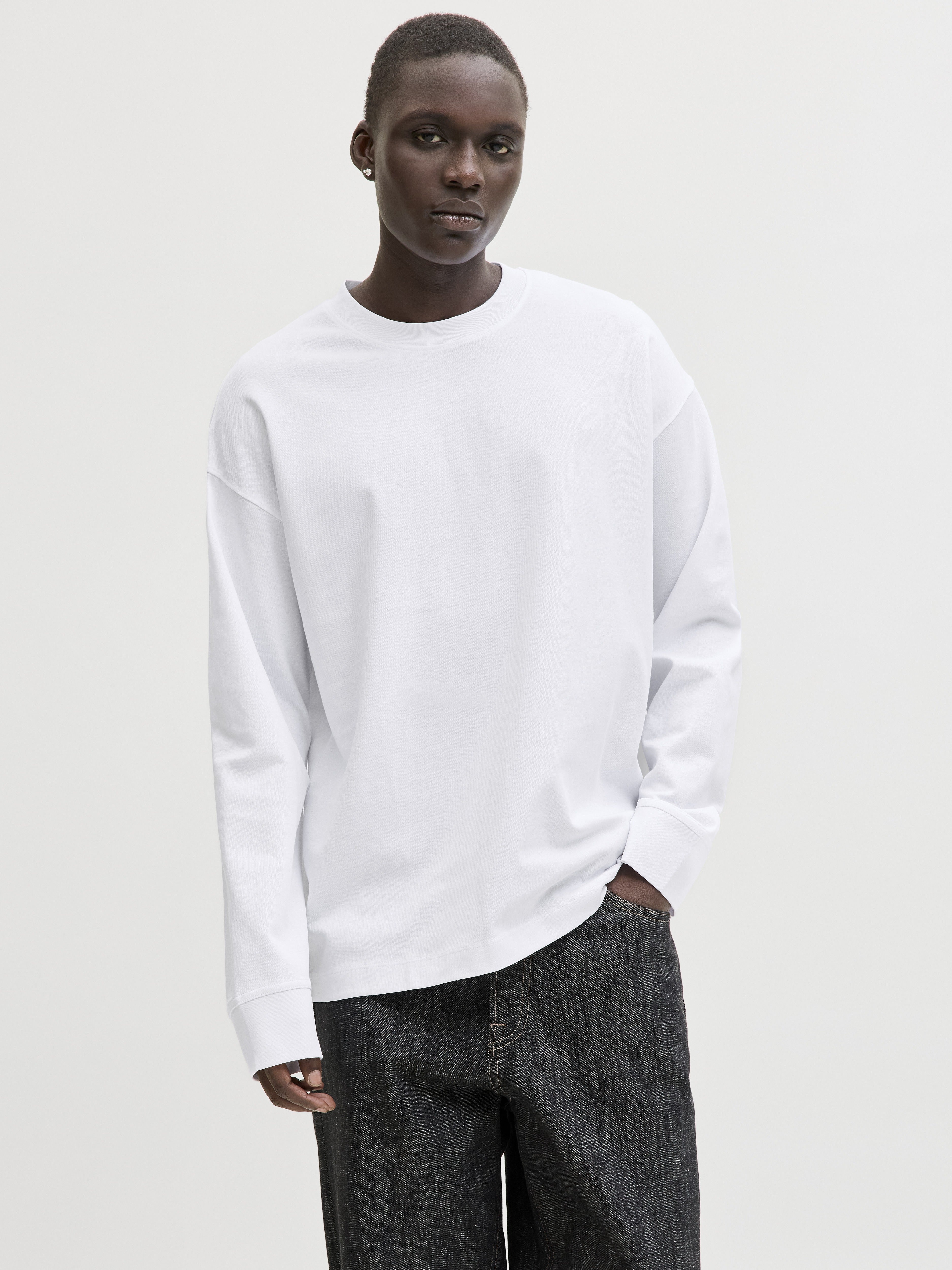 Jack & Jones Herren T-Shirts kurz White