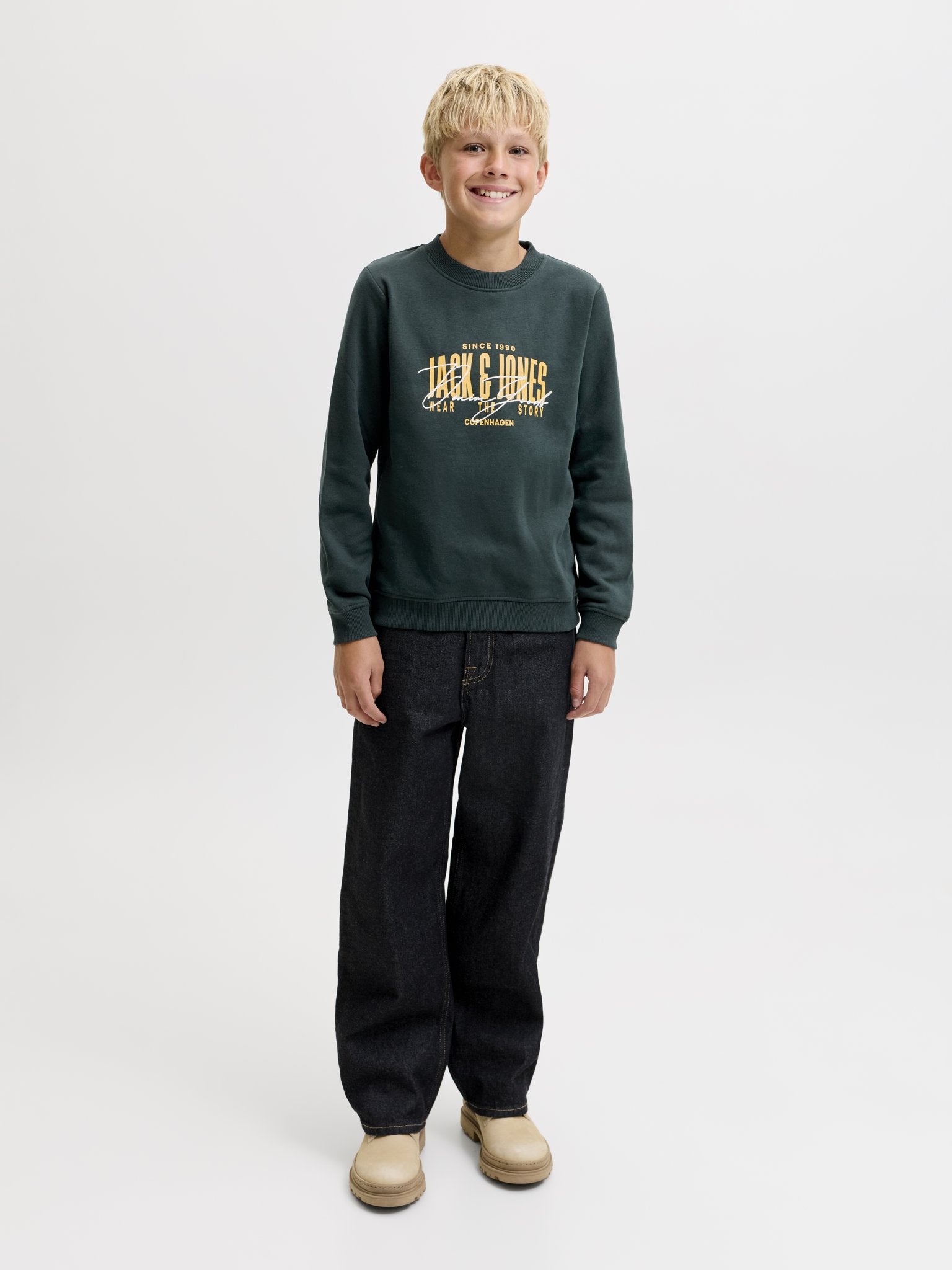 Jack & Jones Jungen Sweats & Sweatjacken Scarab/Big Prin