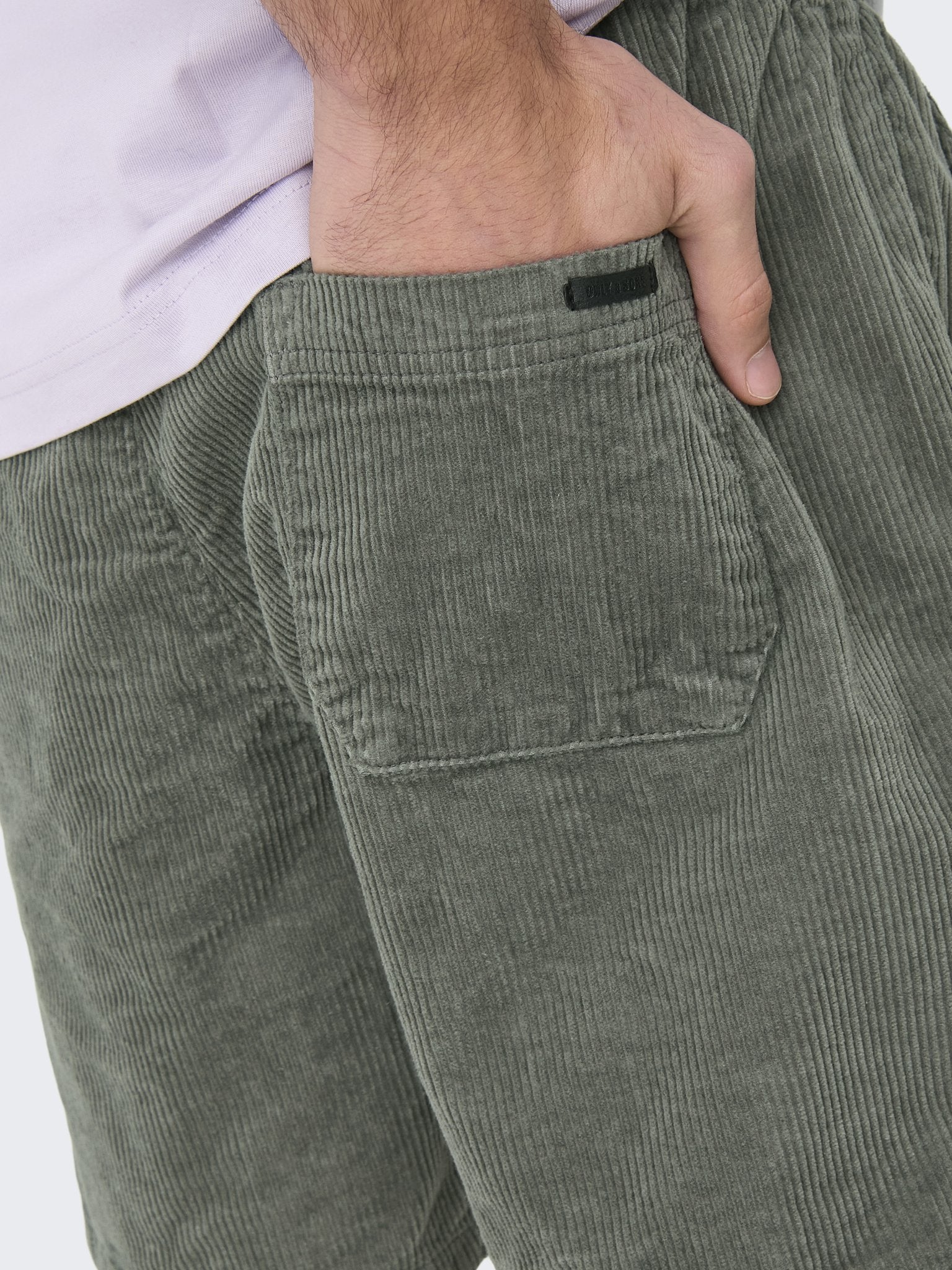 Only & Sons Herren Shorts Castor Gray