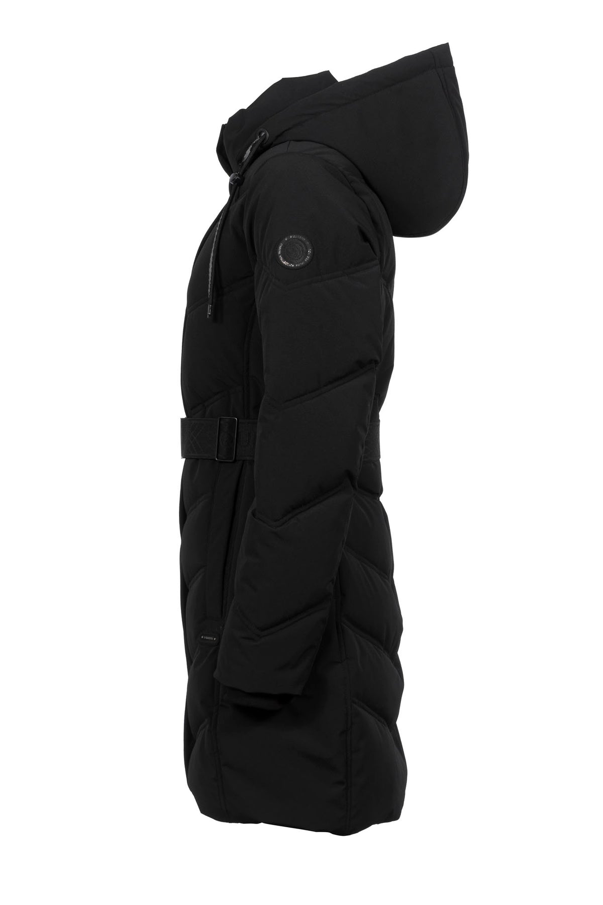 Soquesto Damen Mantel Schwarz